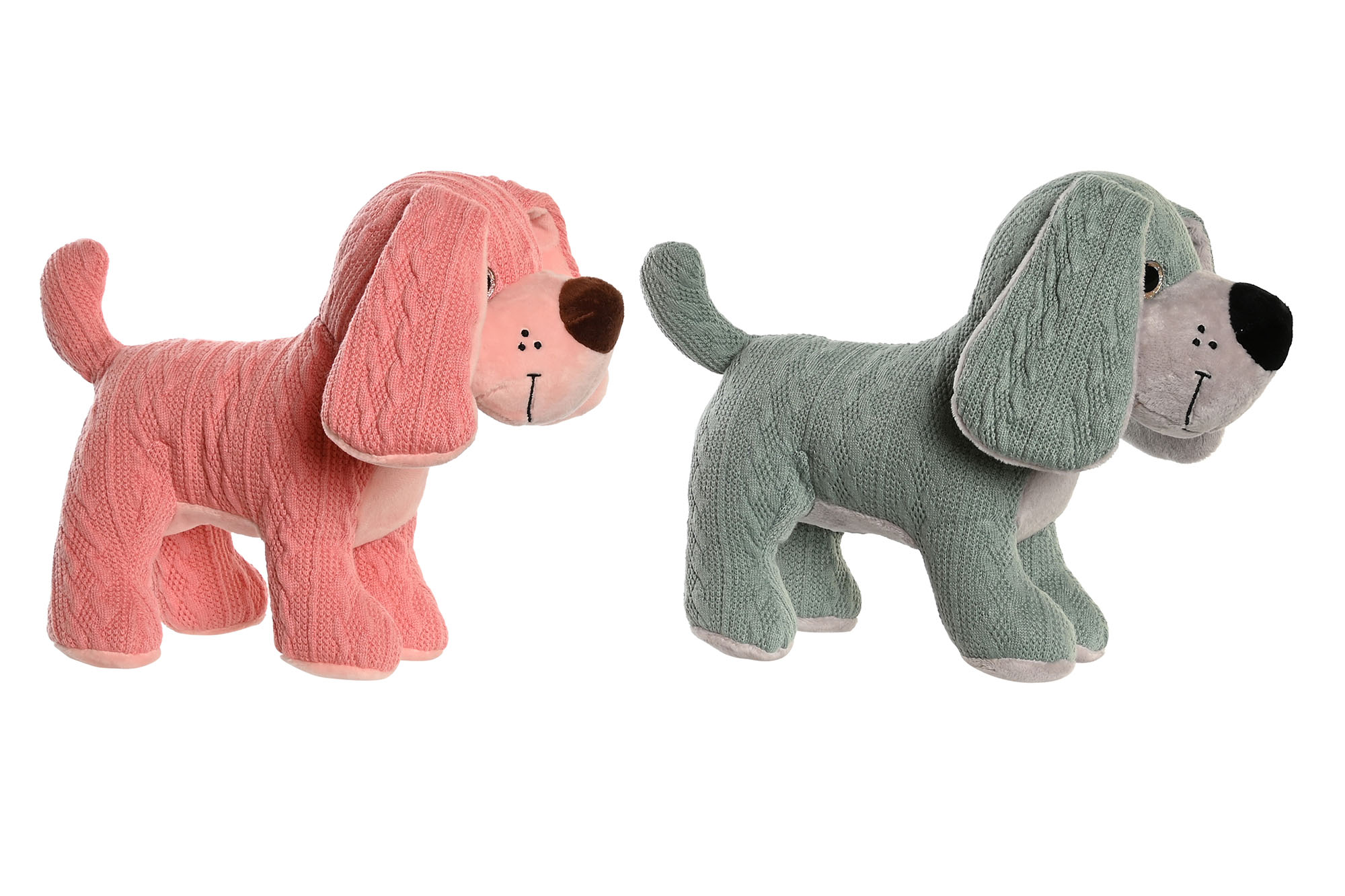 PELUCHE POLIESTER 20X20X25 PERRO 2 SURT.
