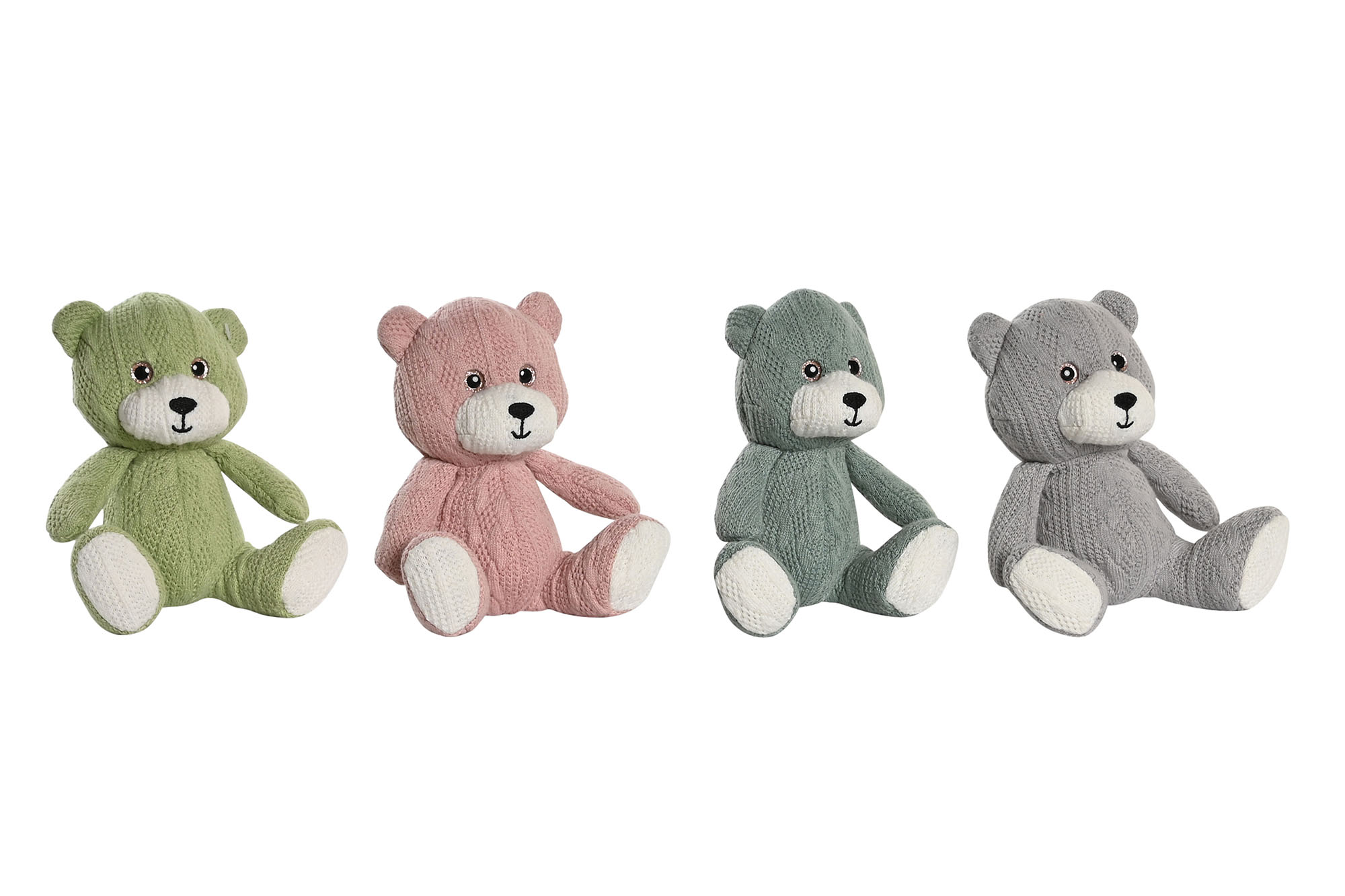 PELUCHE POLIESTER 10X10X14 OSITO 4 SURT.