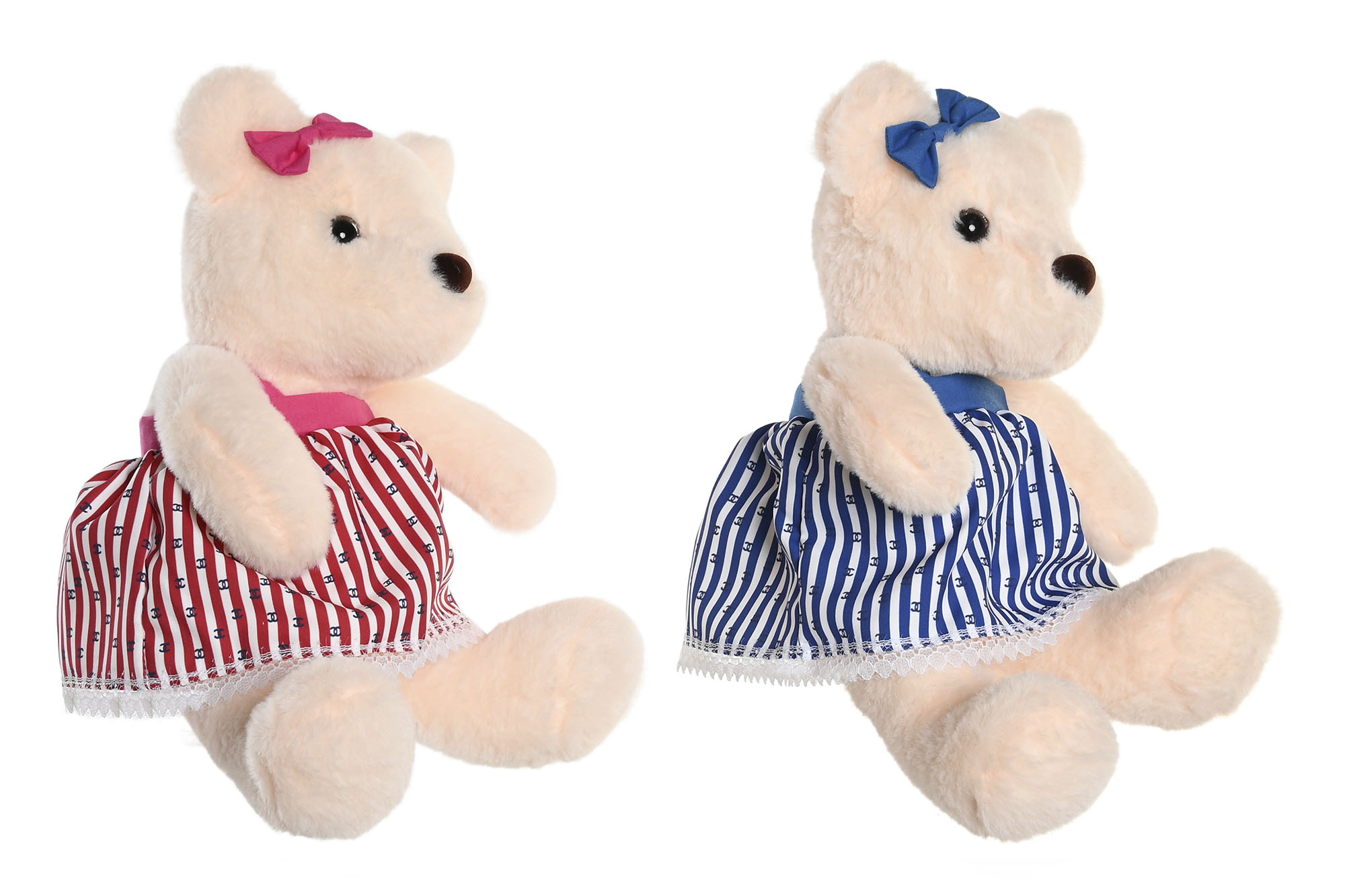 PELUCHE POLIESTER 13X13X30 OSO 2 SURT.