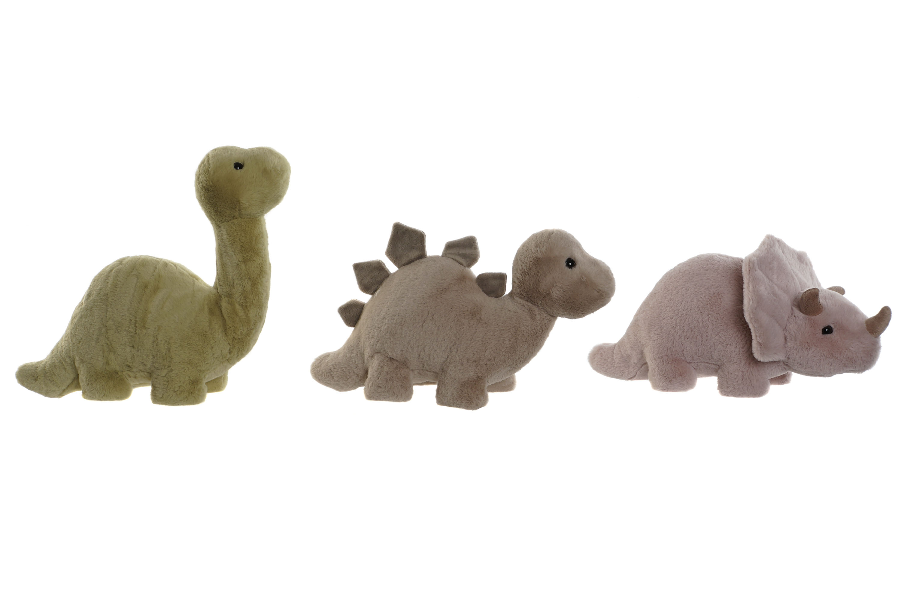 PELUCHE POLIESTER 44X16X28 DINO 3 SURT.