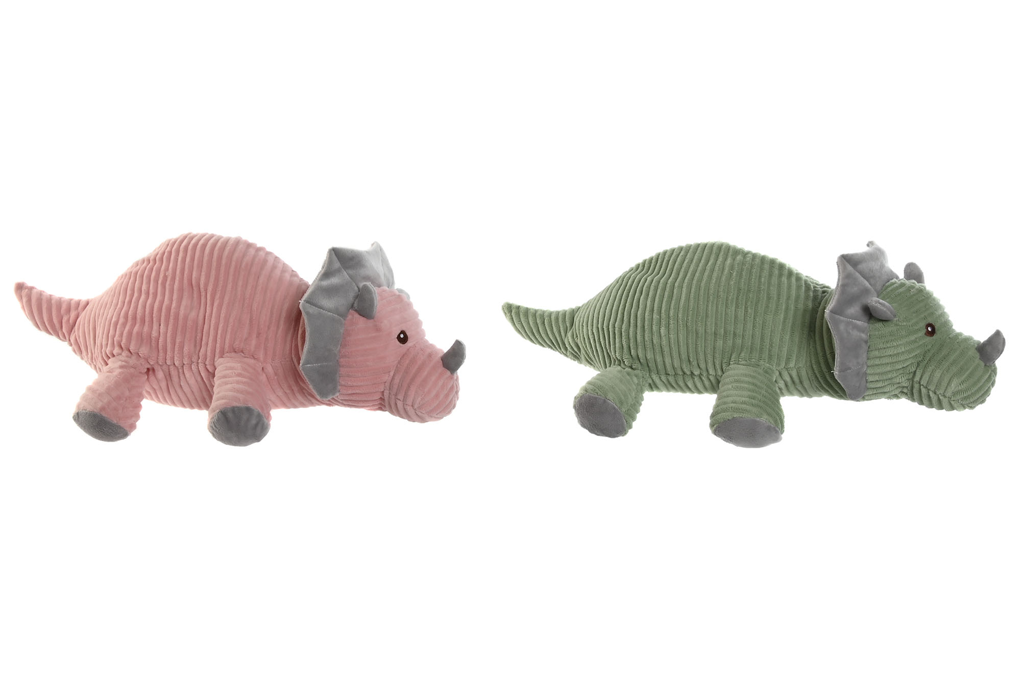 PELUCHE POLIESTER 50X30X15 DINO 2 SURT.