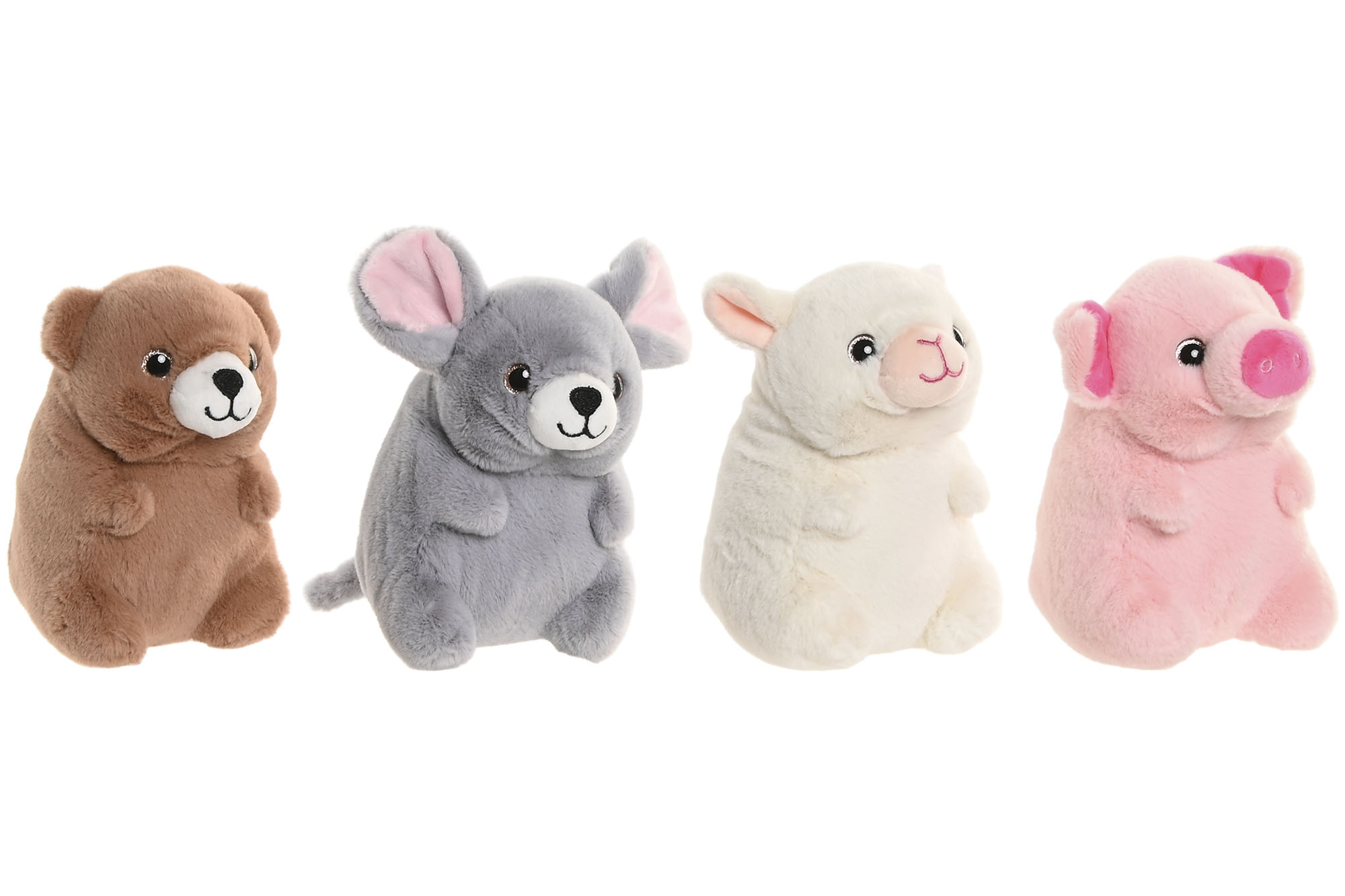 PELUCHE POLIESTER 10X10X14 4 SURT.