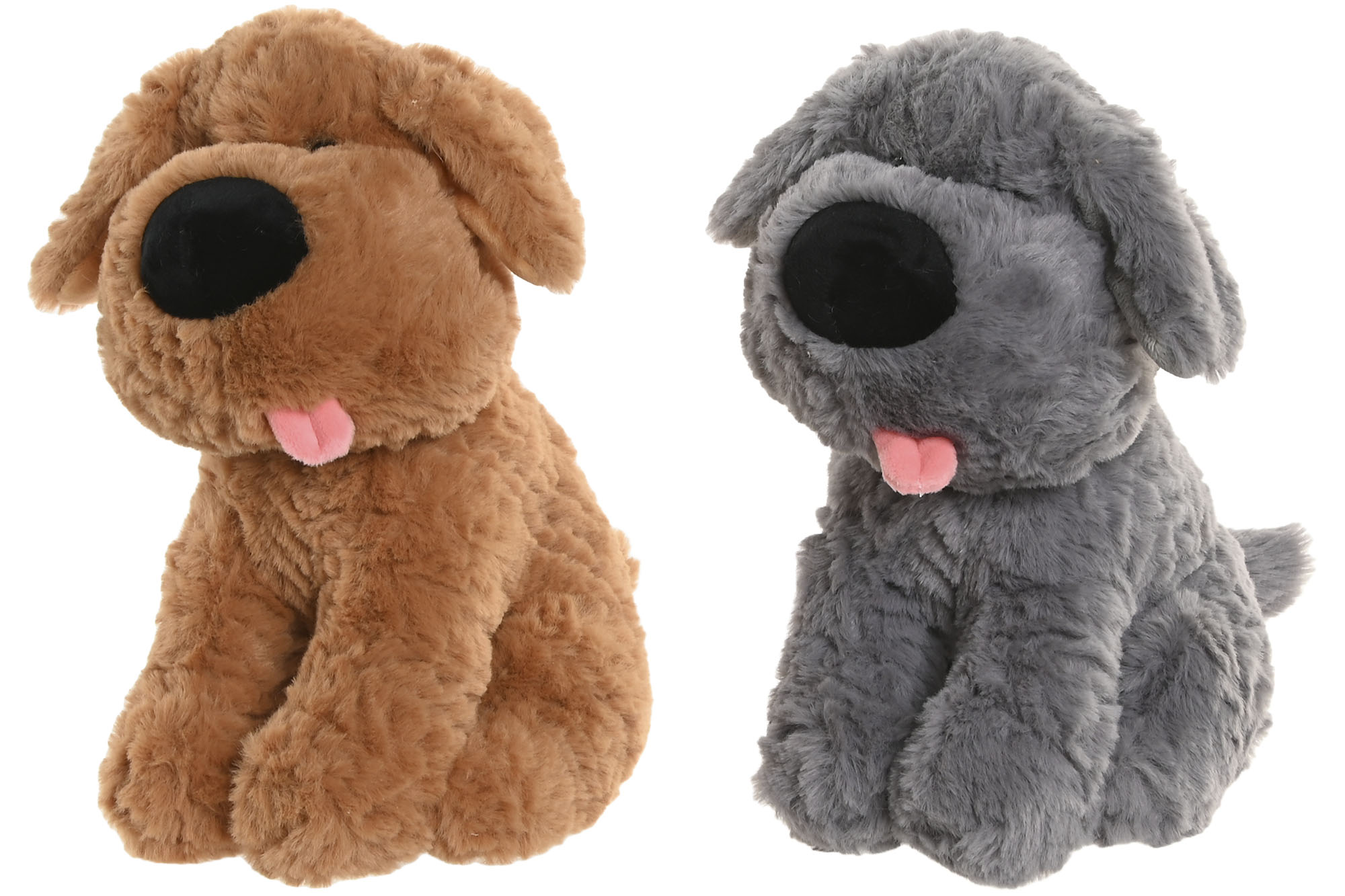 PELUCHE POLIESTER 15X23X23 PERRO 2 SURT.