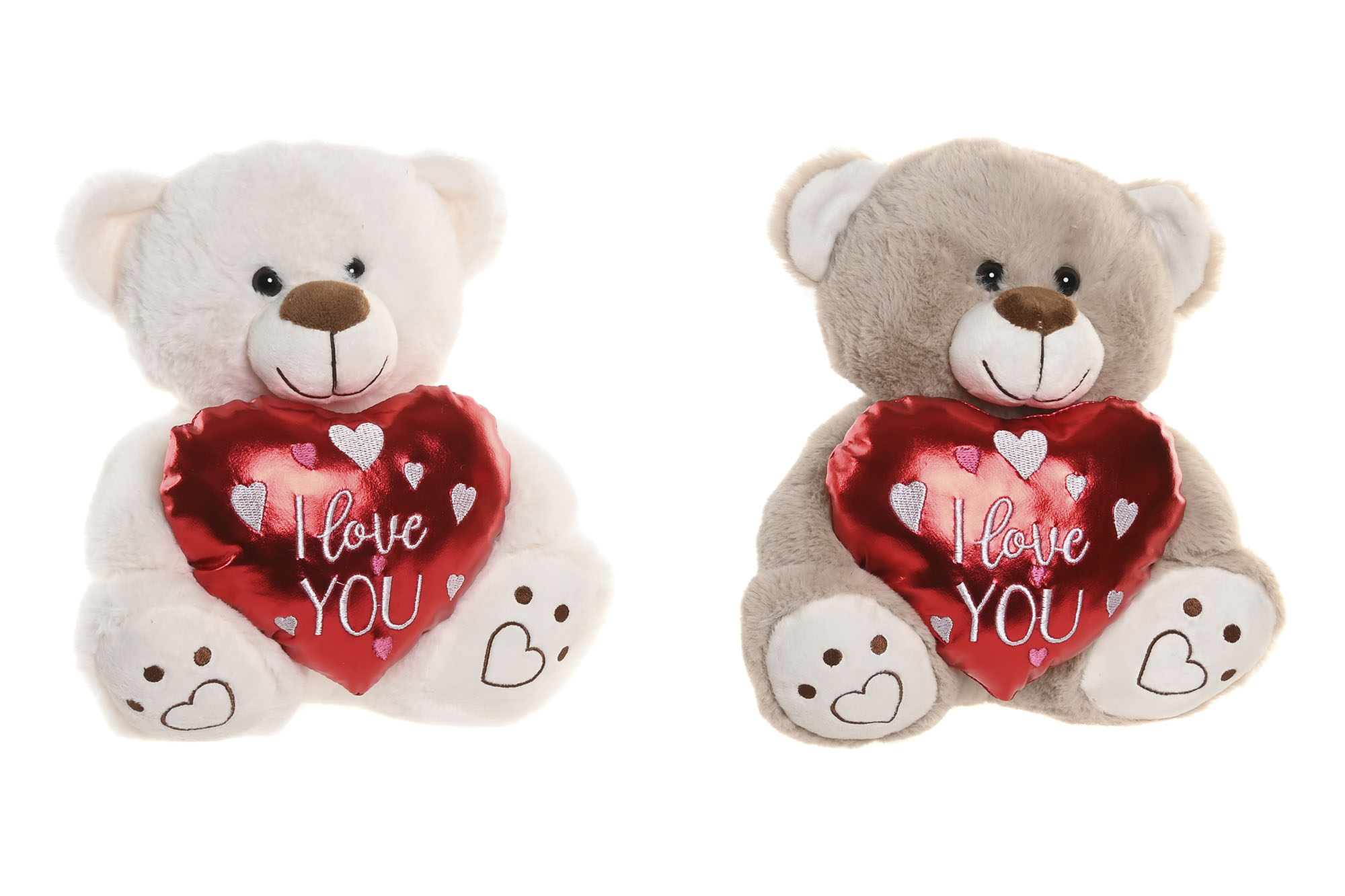 PELUCHE POLIESTER 23X19X23 OSO 2 SURT.