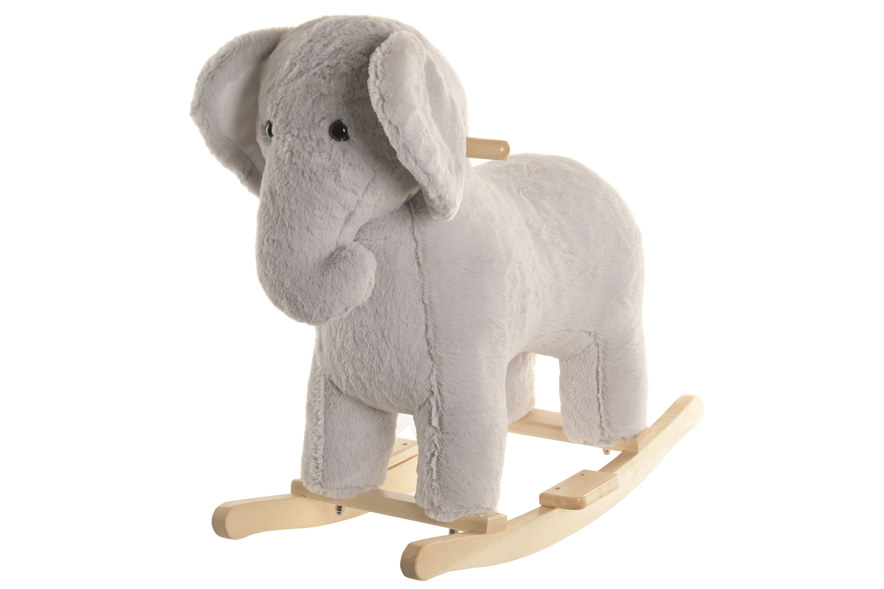MECEDORA POLIESTER MADERA 64X33X50 ELEFANTE GRIS