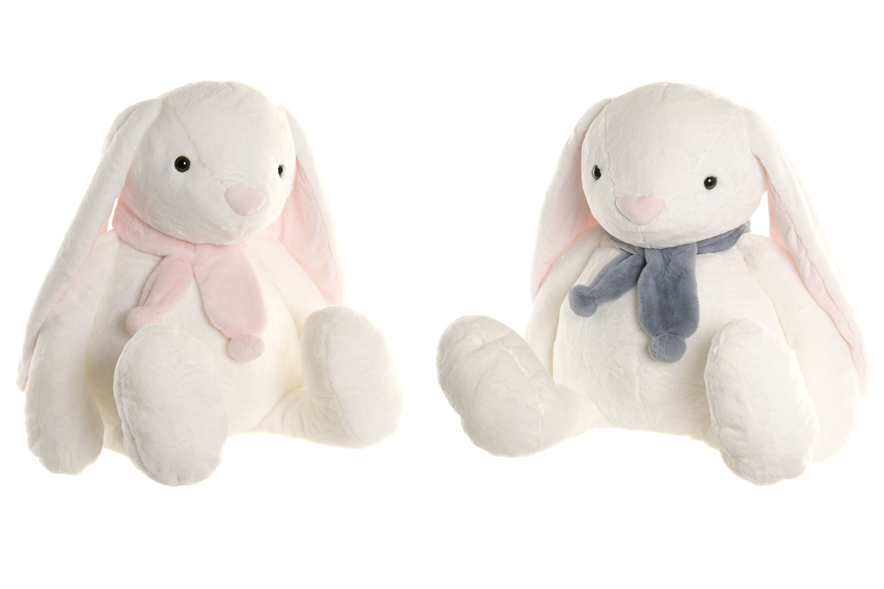 PELUCHE POLIESTER 50X40X100 CONEJO 2 SURT.