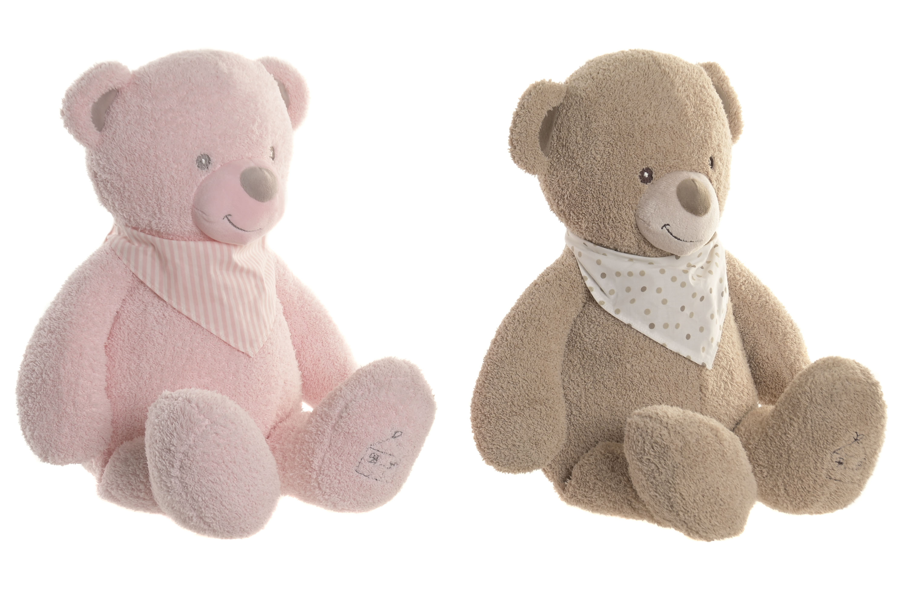 PELUCHE POLIESTER 38X24X50 OSO 2 SURT.