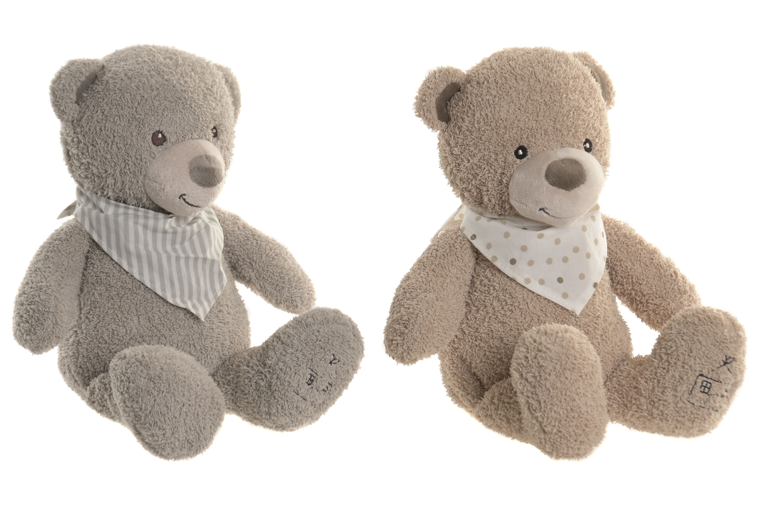 PELUCHE POLIESTER 35X10X35 OSO 2 SURT.