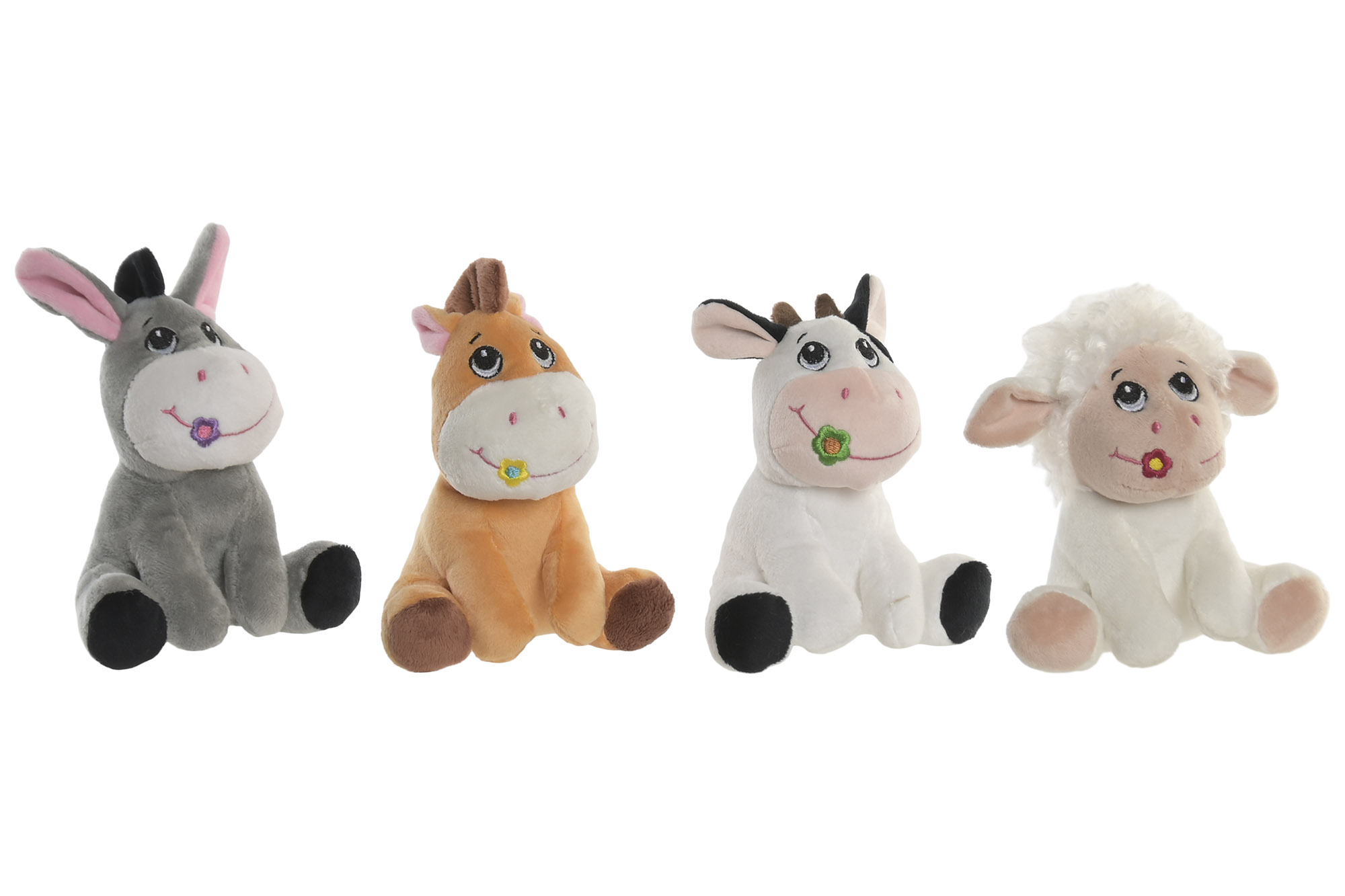 PELUCHE POLIESTER 13X8X15 4 SURT.