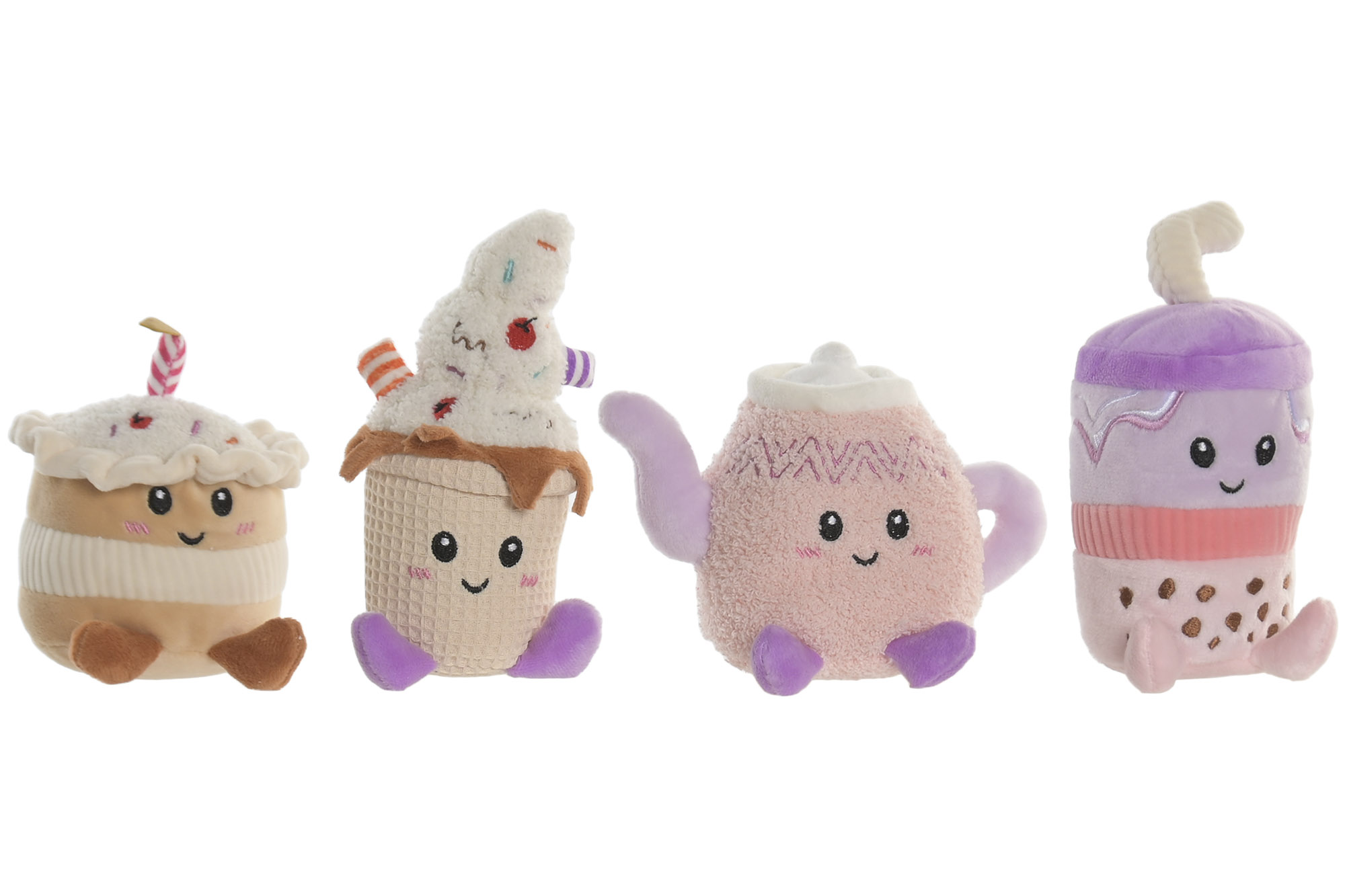 PELUCHE POLIESTER 10X10X14 4 SURT.