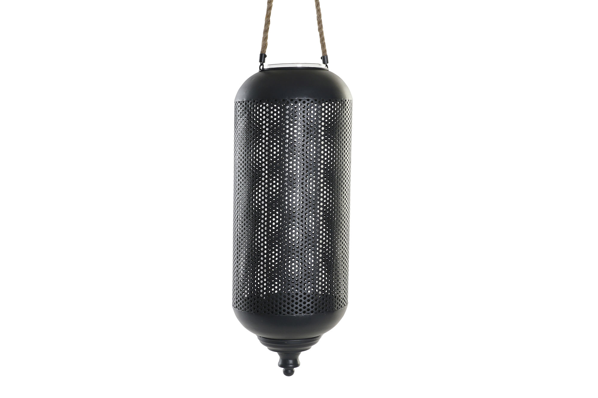 PORTAVELA METAL CUERDA 22X22X63 NEGRO