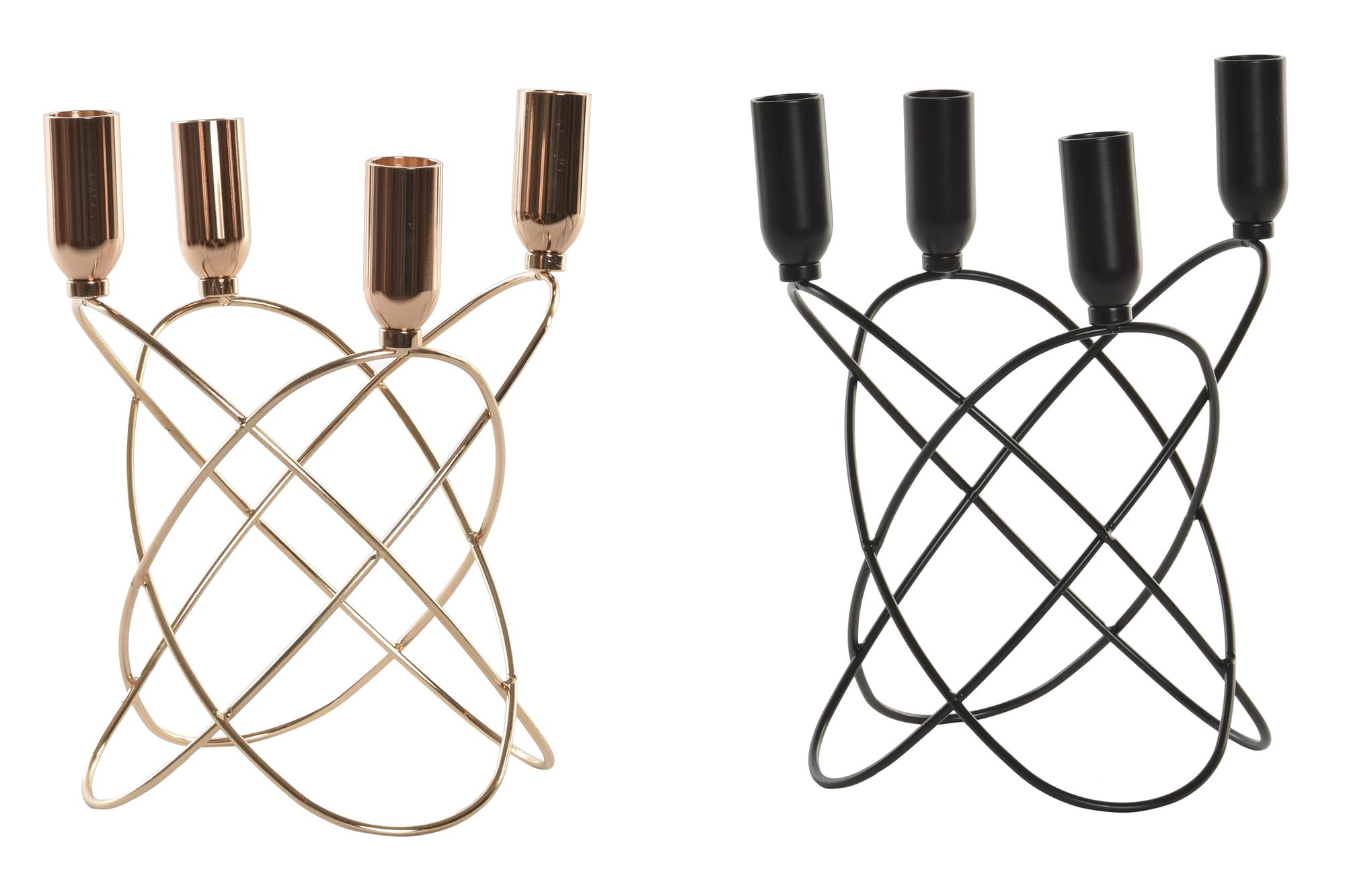 CANDELABRO METAL 20X20X23 CANDELABRO METAL 2 SURT.