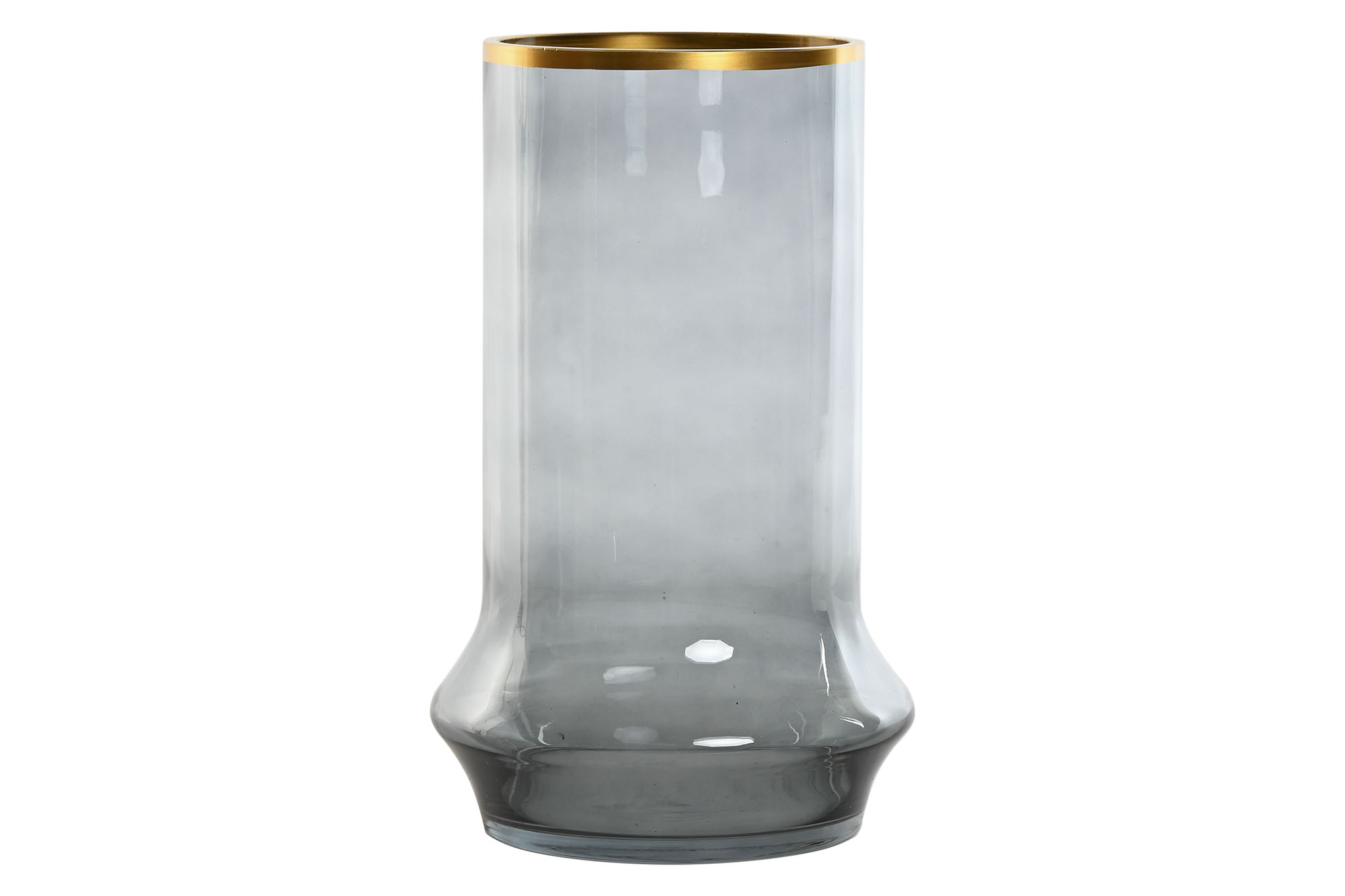 PORTAVELA CRISTAL 21X21X35 TRANSPARENTE