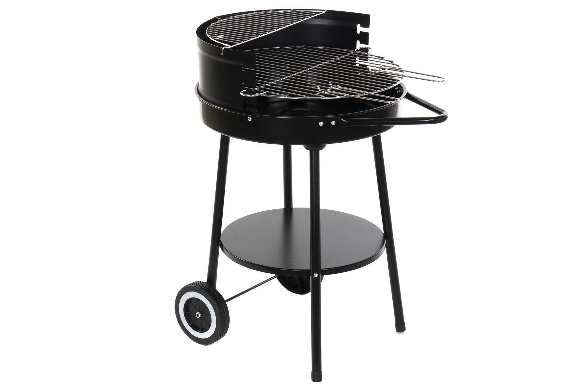 BARBACOA METAL PLASTICO 59X49,5X82 NEGRO
