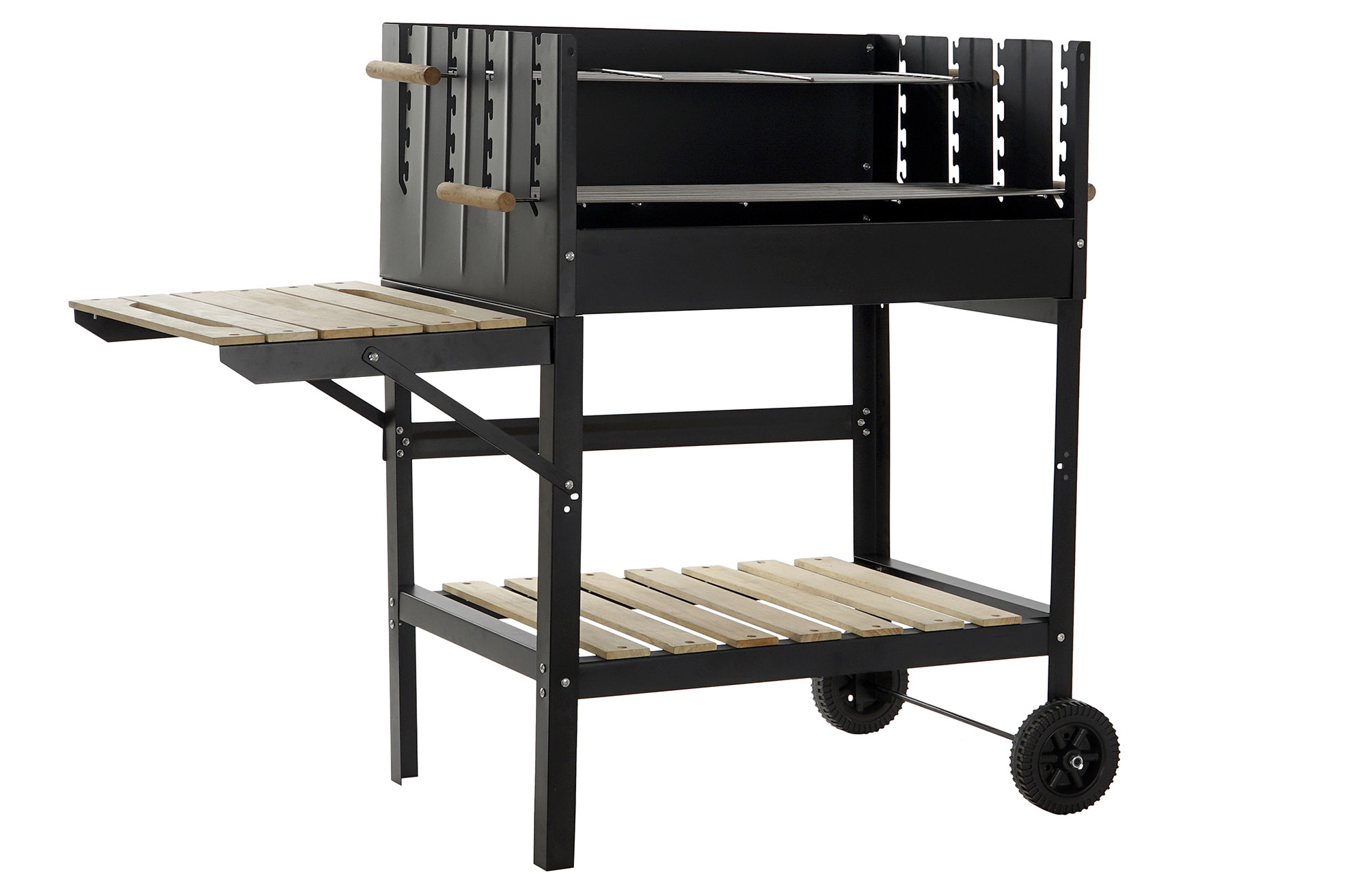 BARBACOA ACERO 113X51X97 NEGRO