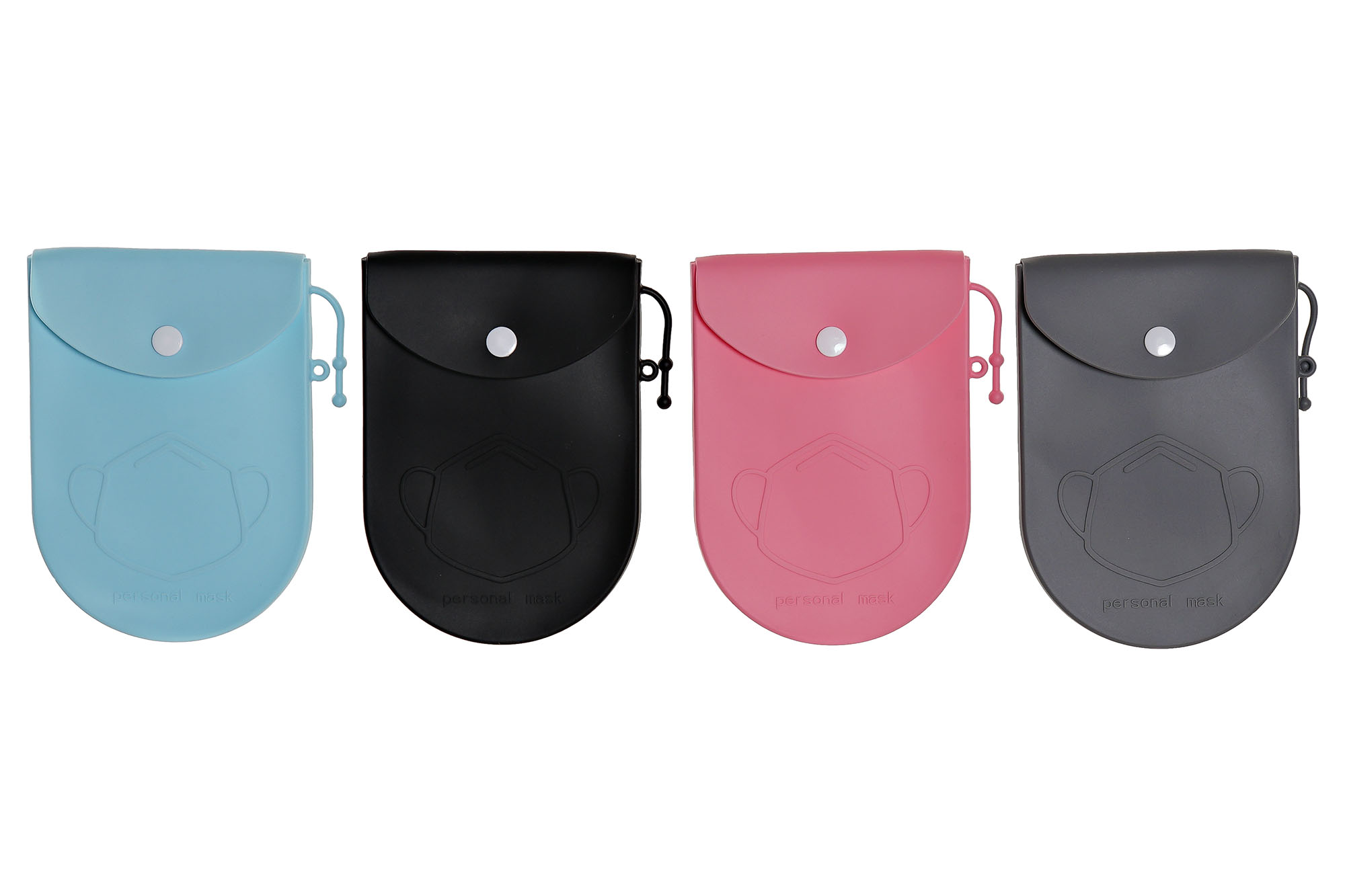 FUNDA MASCARILLA SILICONA 11X1X15,5 4 SURT.