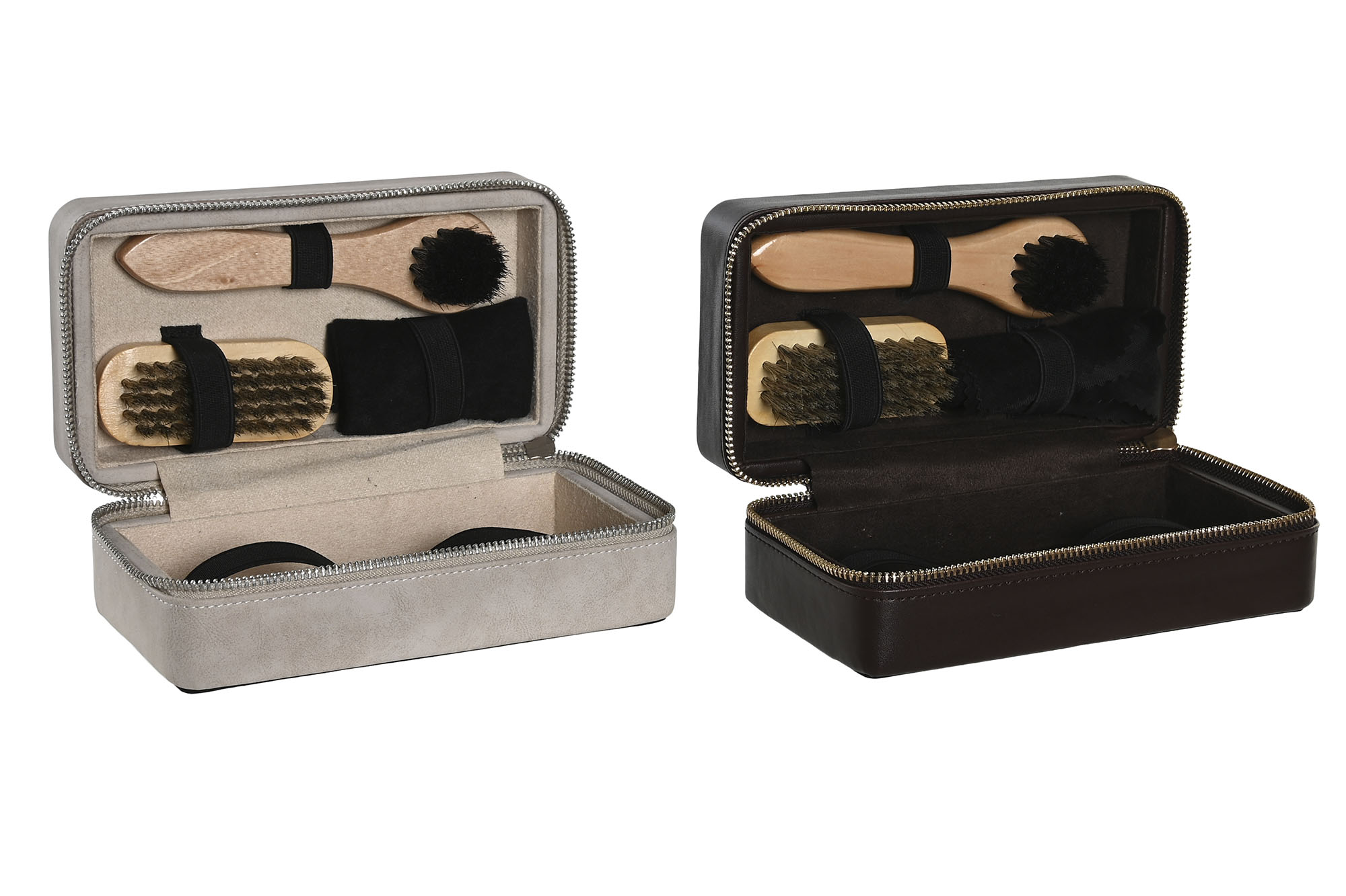 REGALO SET 6 PU 19,5X10,5X7 LIMPIA ZAPATOS 2 SURT.