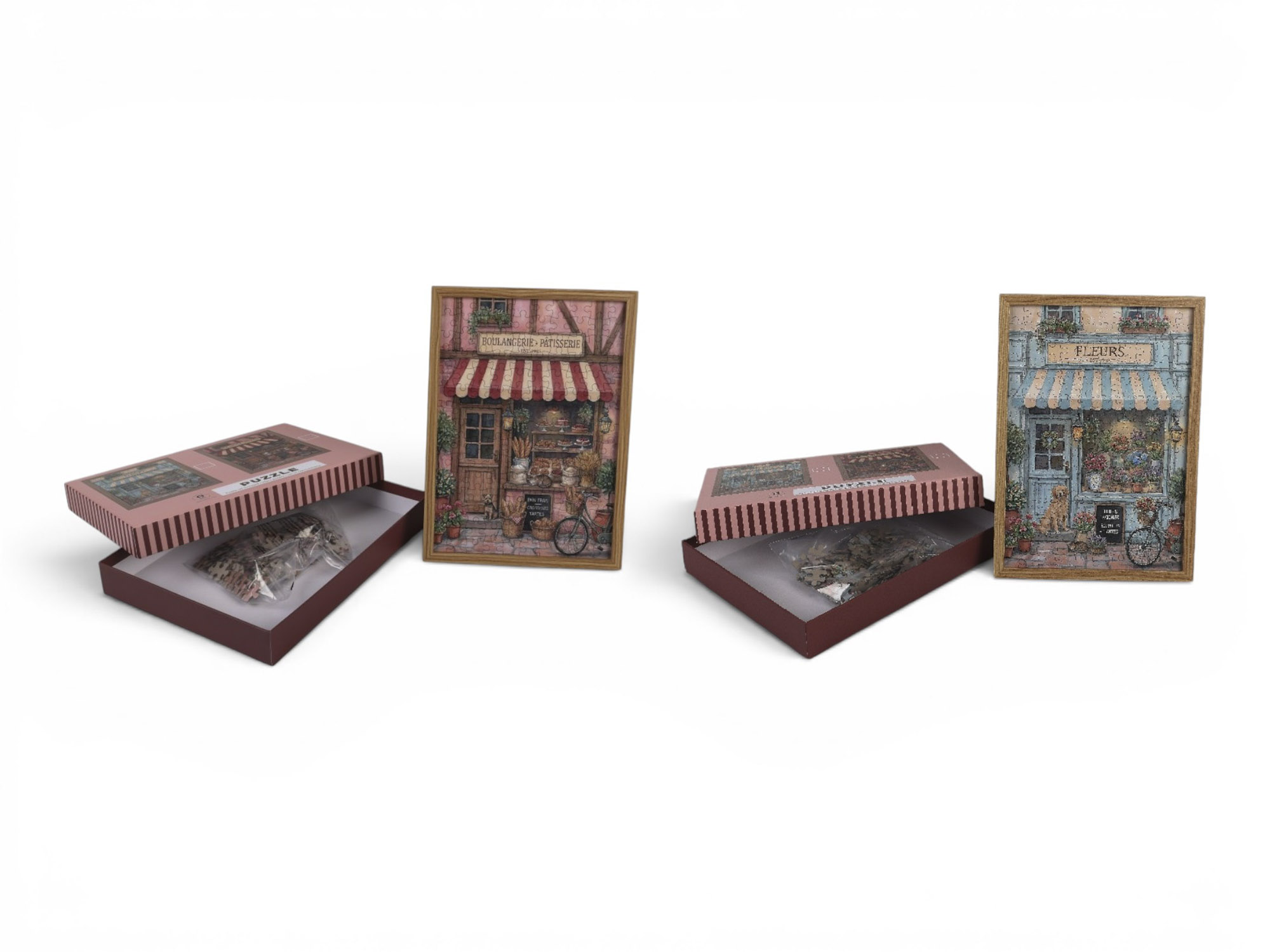 PUZZLE SET 2 MDF 22,8X1,2X31,4 TIENDA 2 SURT.