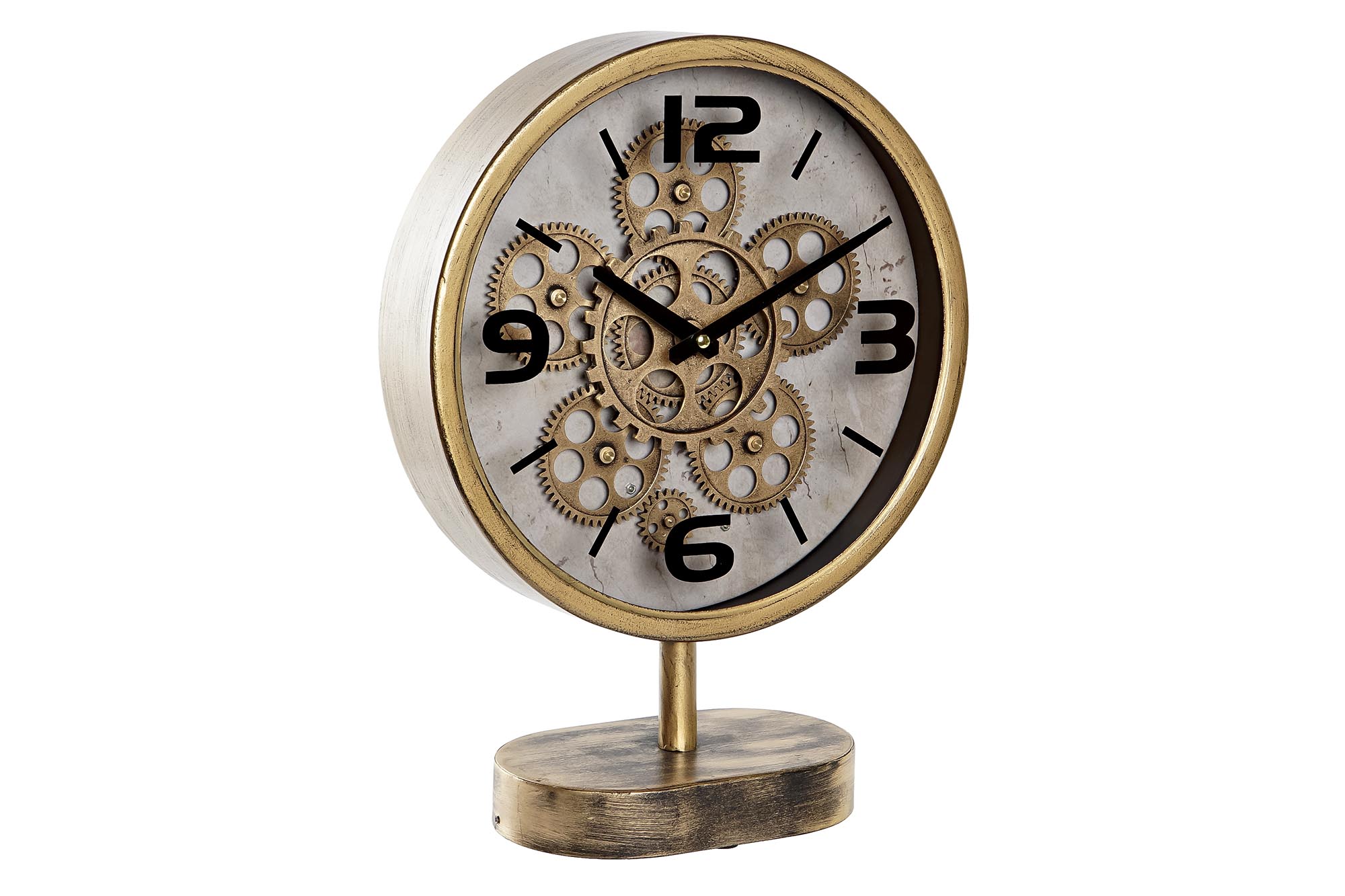 RELOJ SOBREMESA HIERRO 30X7,5X41 MOVIMIENTO