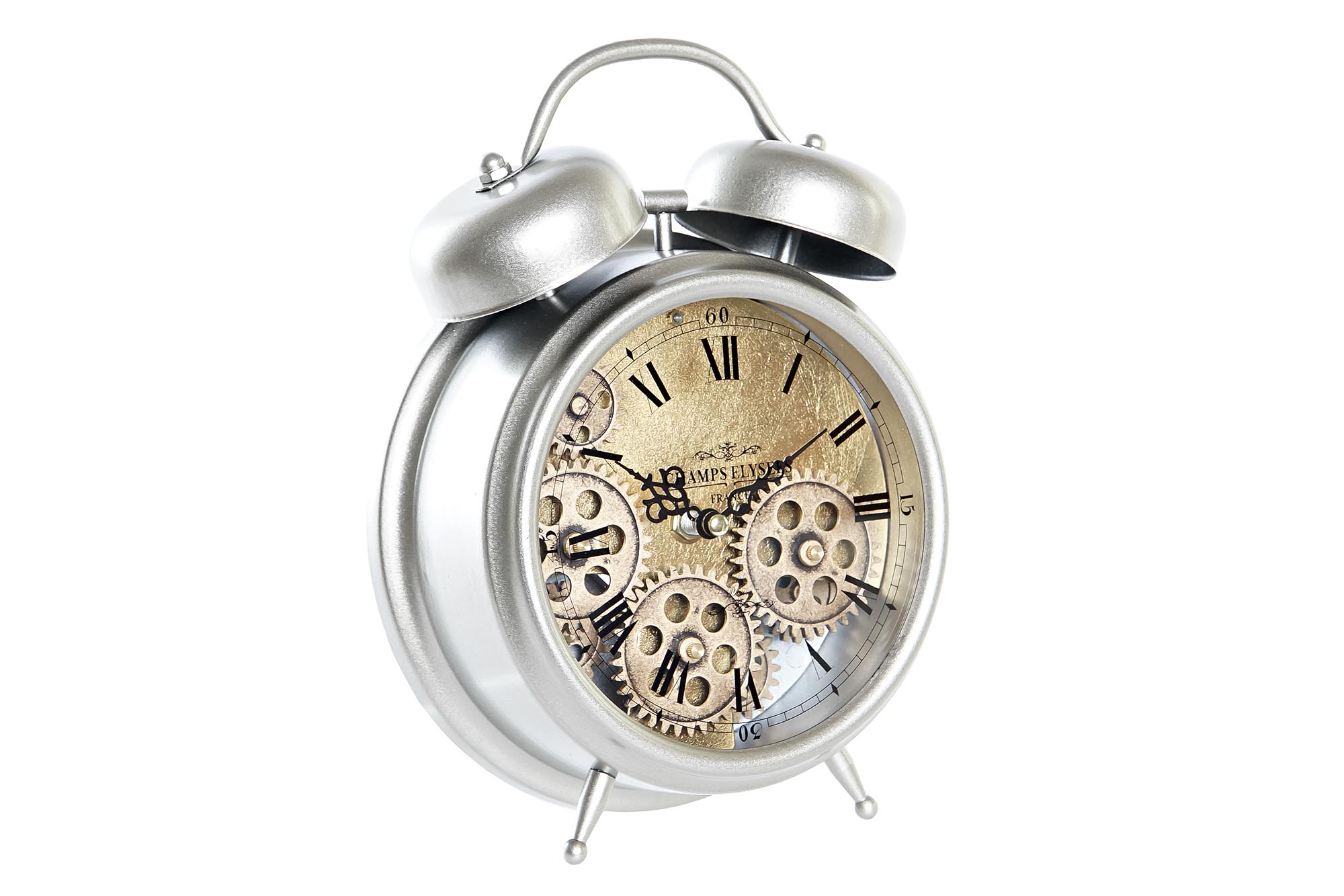 RELOJ SOBREMESA HIERRO 19X7,5X25 MOVIMIENTO