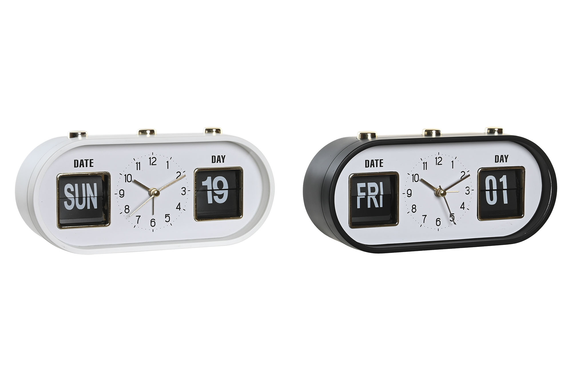 RELOJ DESPERTADOR PVC 20X6X9,5 2 SURT.