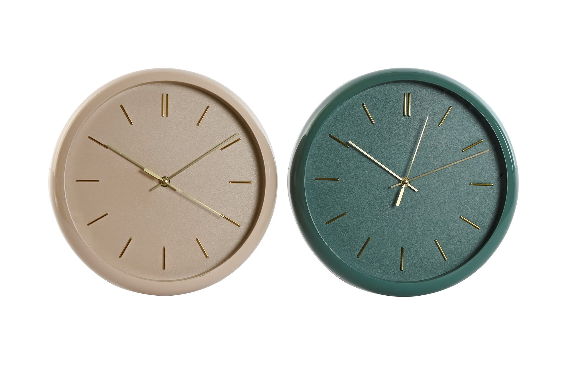 RELOJ PARED PVC 30X4X30 MATE 2 SURT.