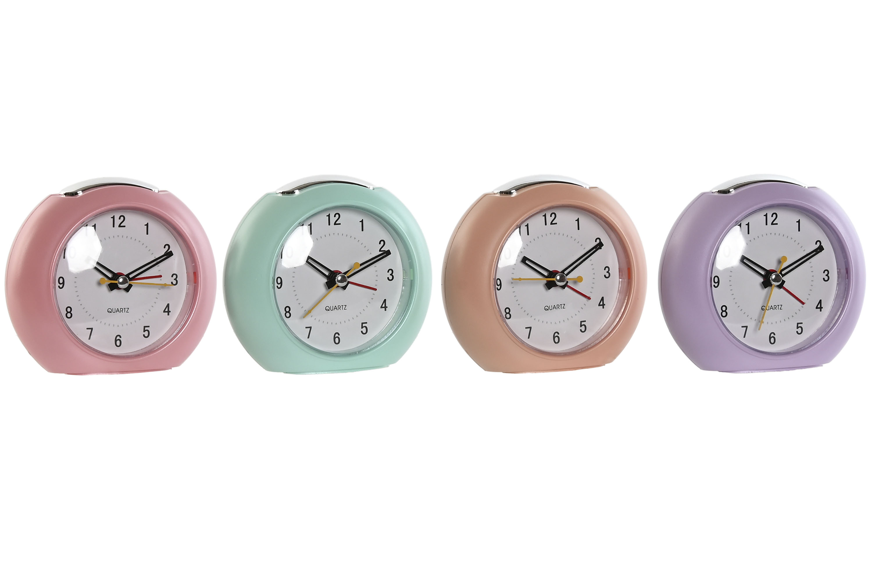RELOJ DESPERTADOR PS 10X4,7X9 LUZ 4 SURT.