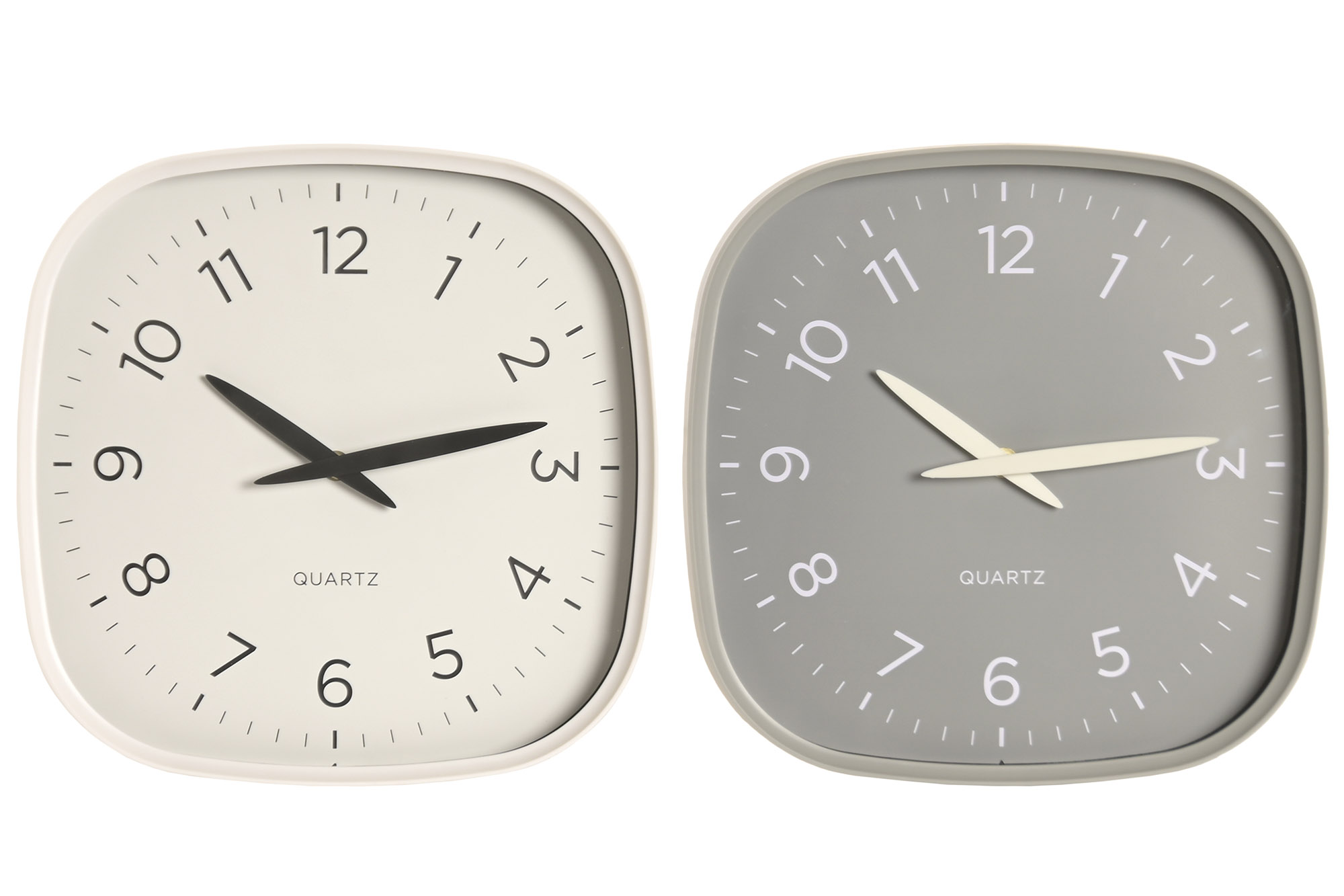 RELOJ PARED PVC 30X4,7X30 2 SURT.
