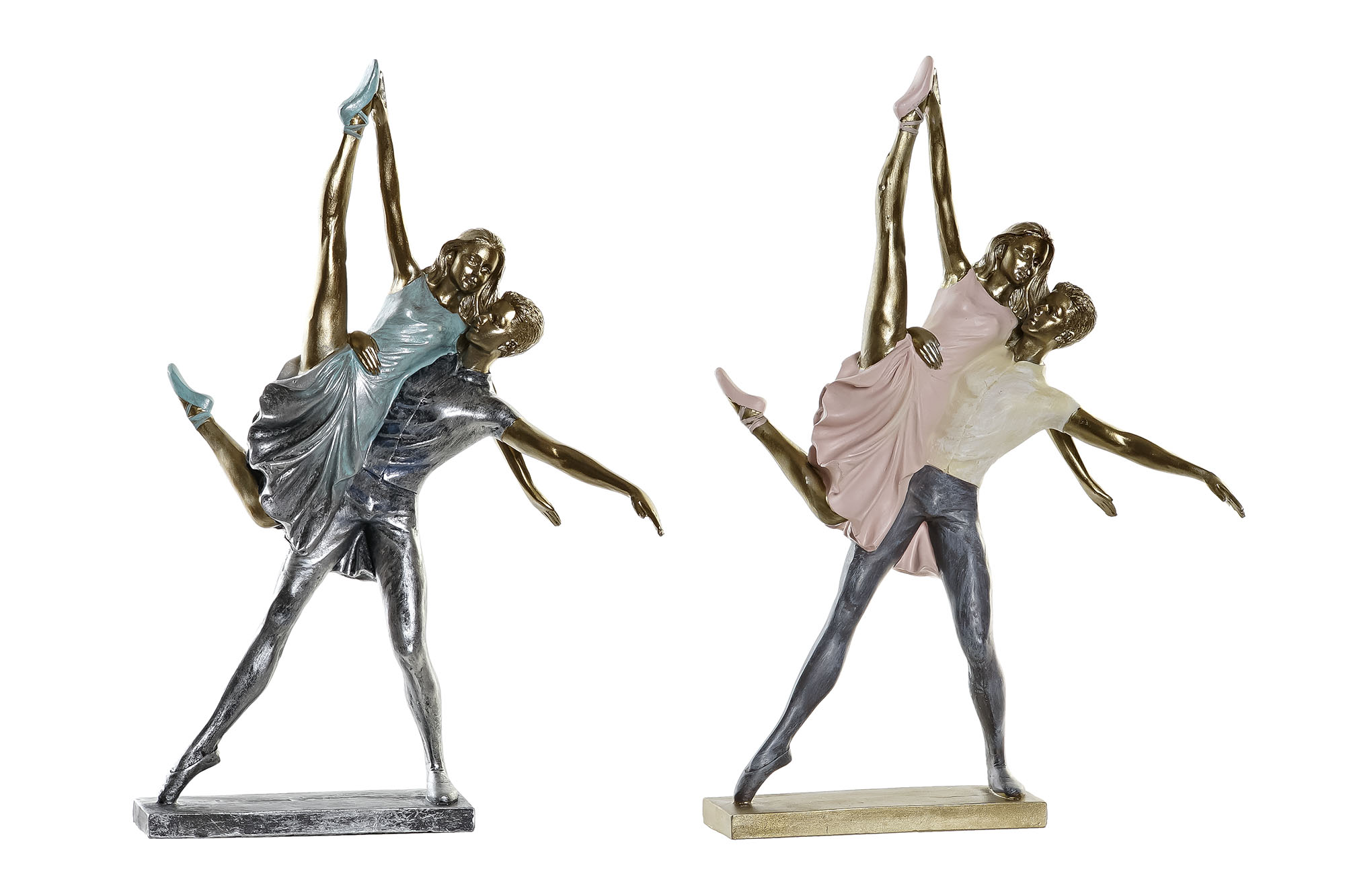 FIGURA RESINA 27X11,5X35,5 BAILARINES 2 SURT.