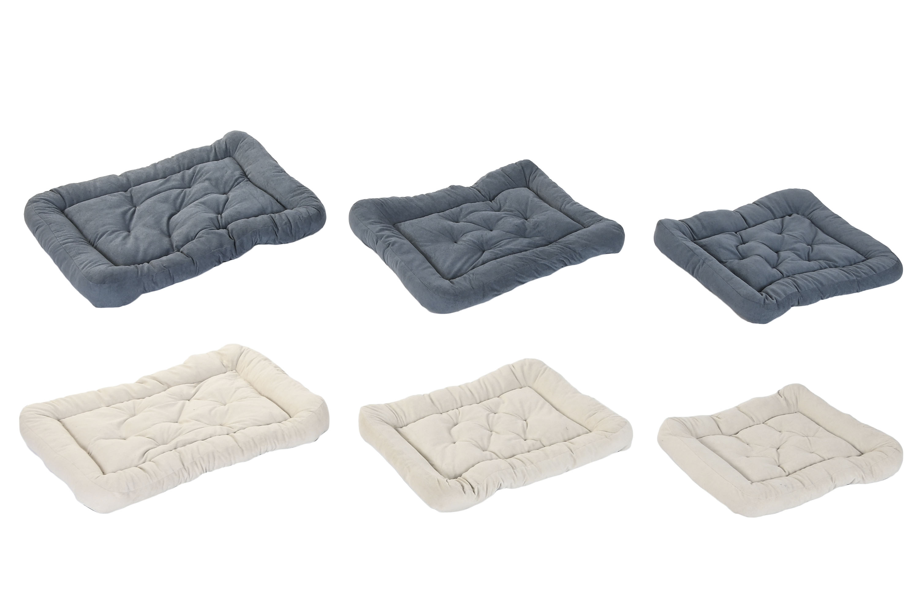 CAMA MASCOTA SET 3 POLIESTER 72X60X9 2 SURT.