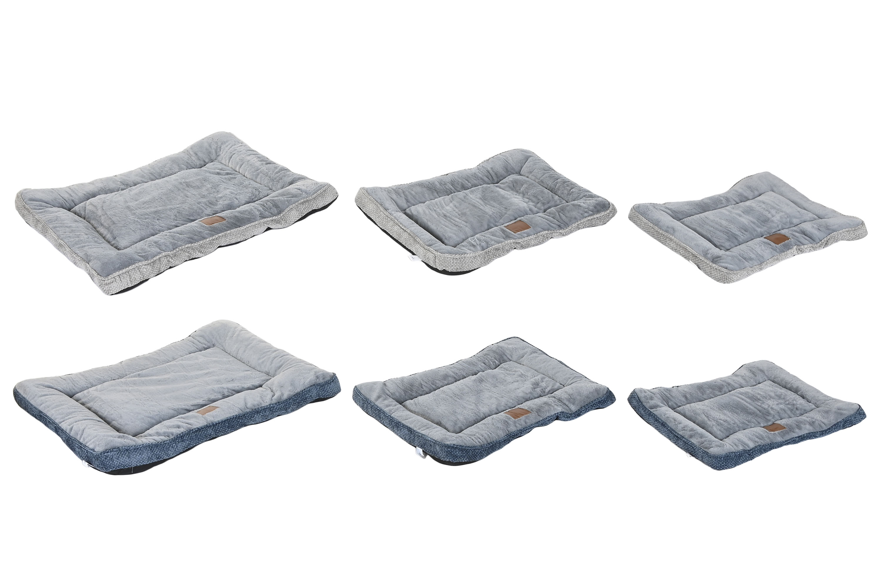 CAMA MASCOTA SET 3 POLIESTER 85X70X8 2 SURT.