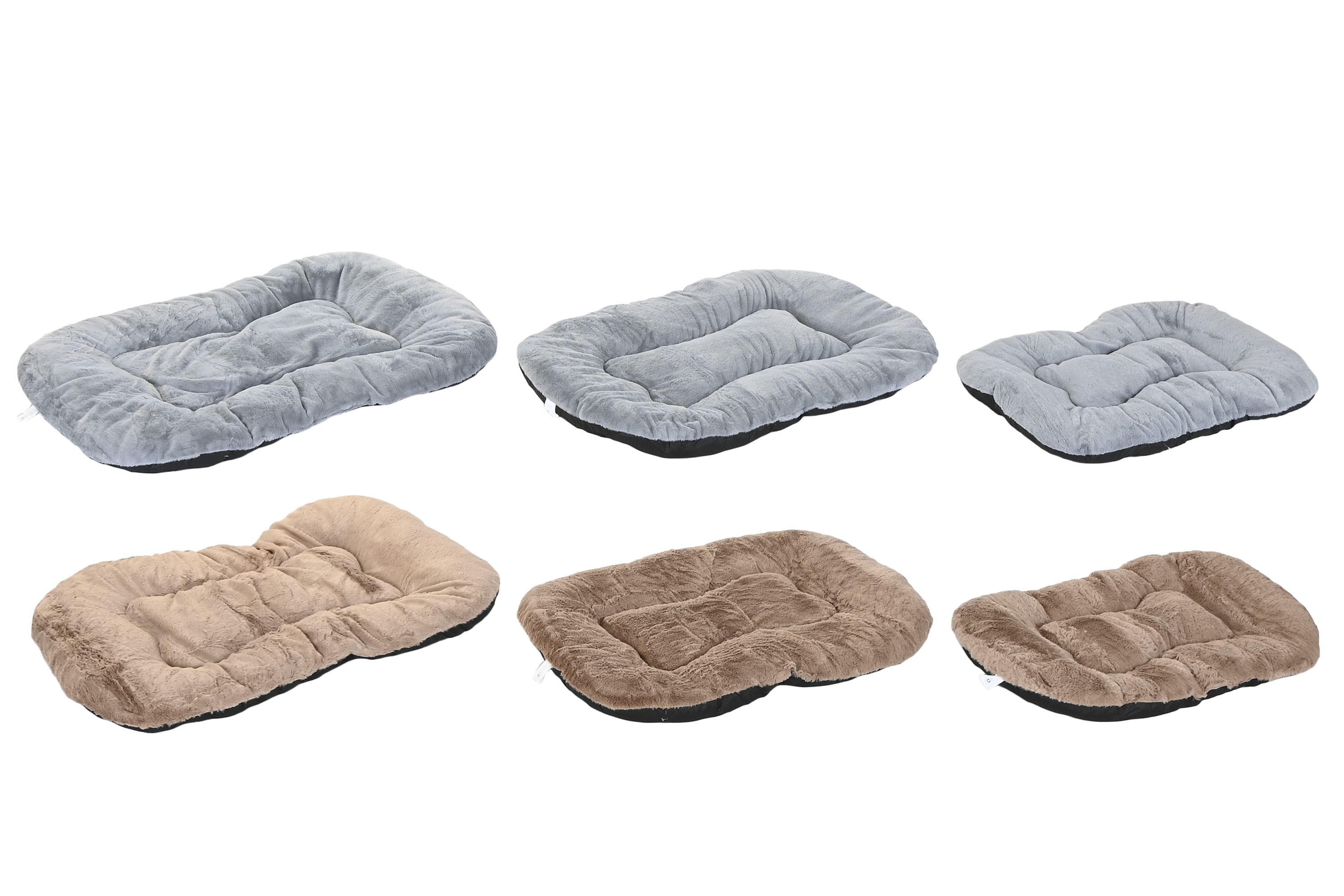 CAMA MASCOTA SET 3 POLIESTER 90X63X10 2 SURT.