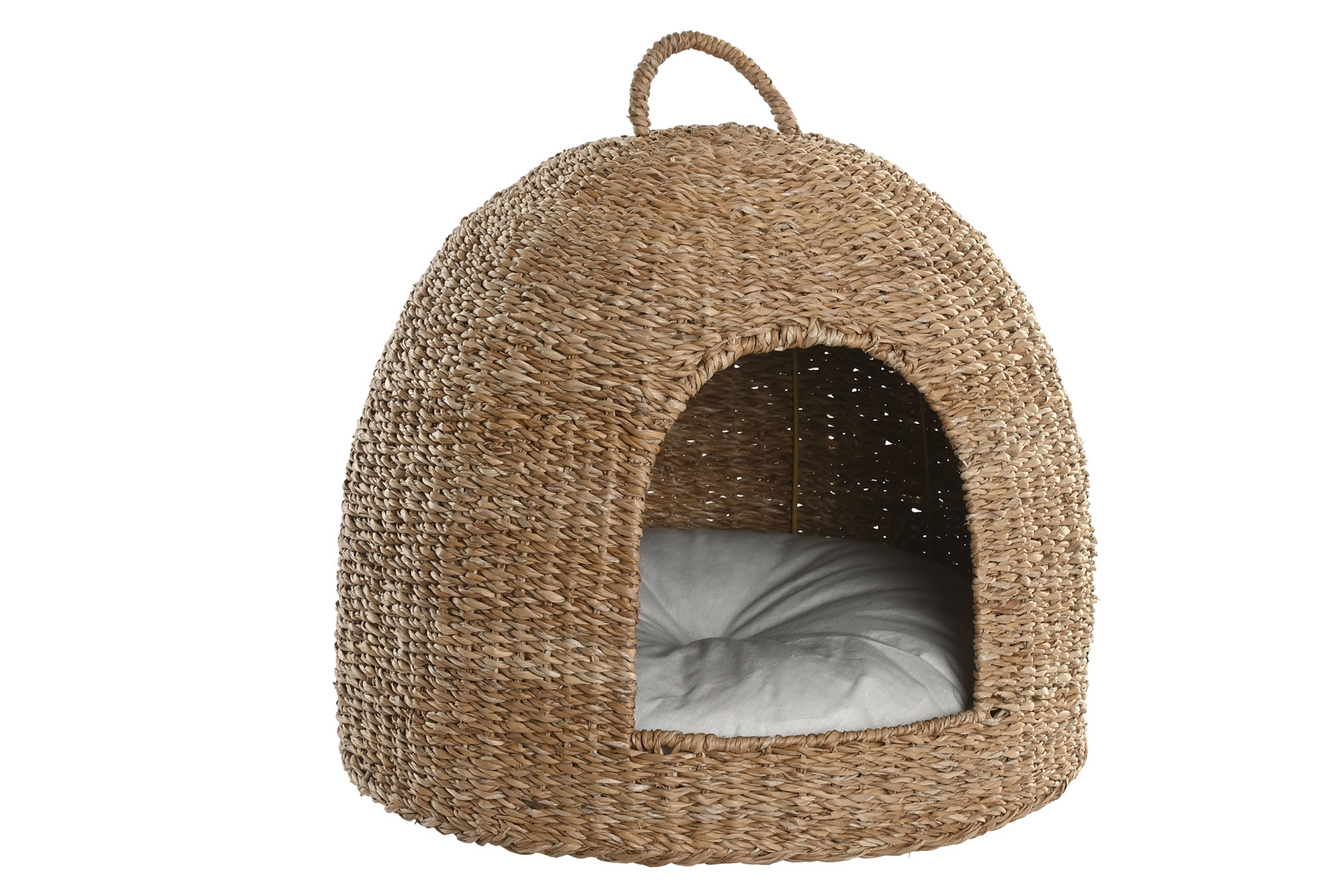 CAMA MASCOTA SEAGRASS 49X49X47 COJIN NATURAL