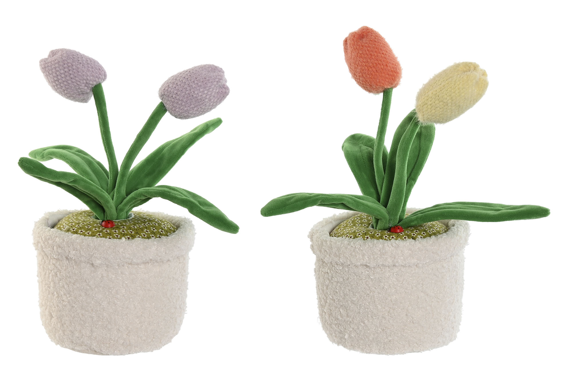 SUJETAPUERTAS POLIESTER 14X14X30 TULIPANE 2 SURT.