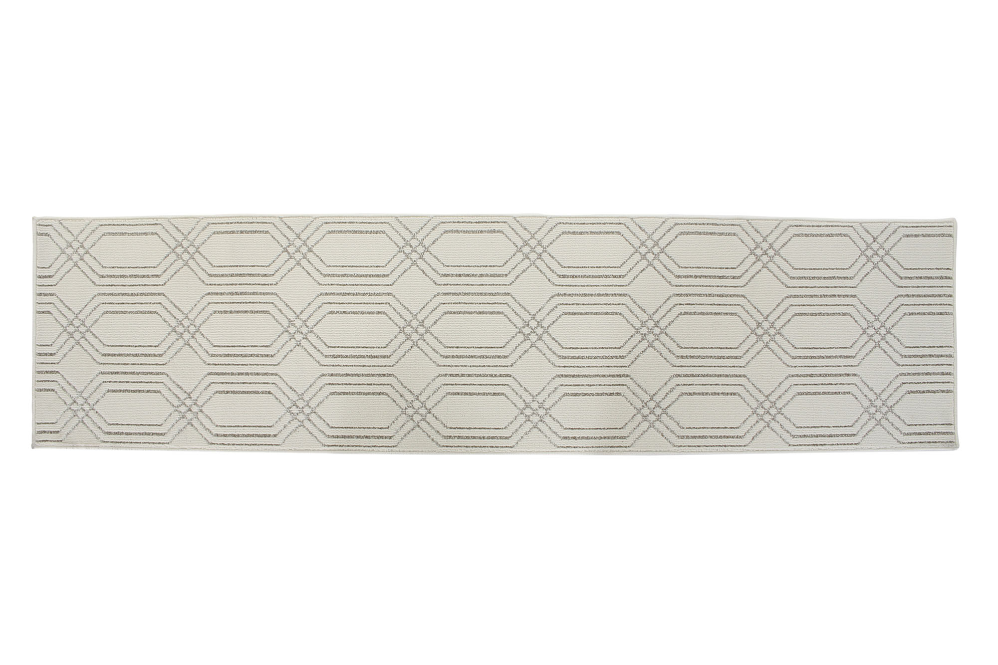 ALFOMBRA POLIESTER 60X240X1 900 GSM, PASILLO CREMA