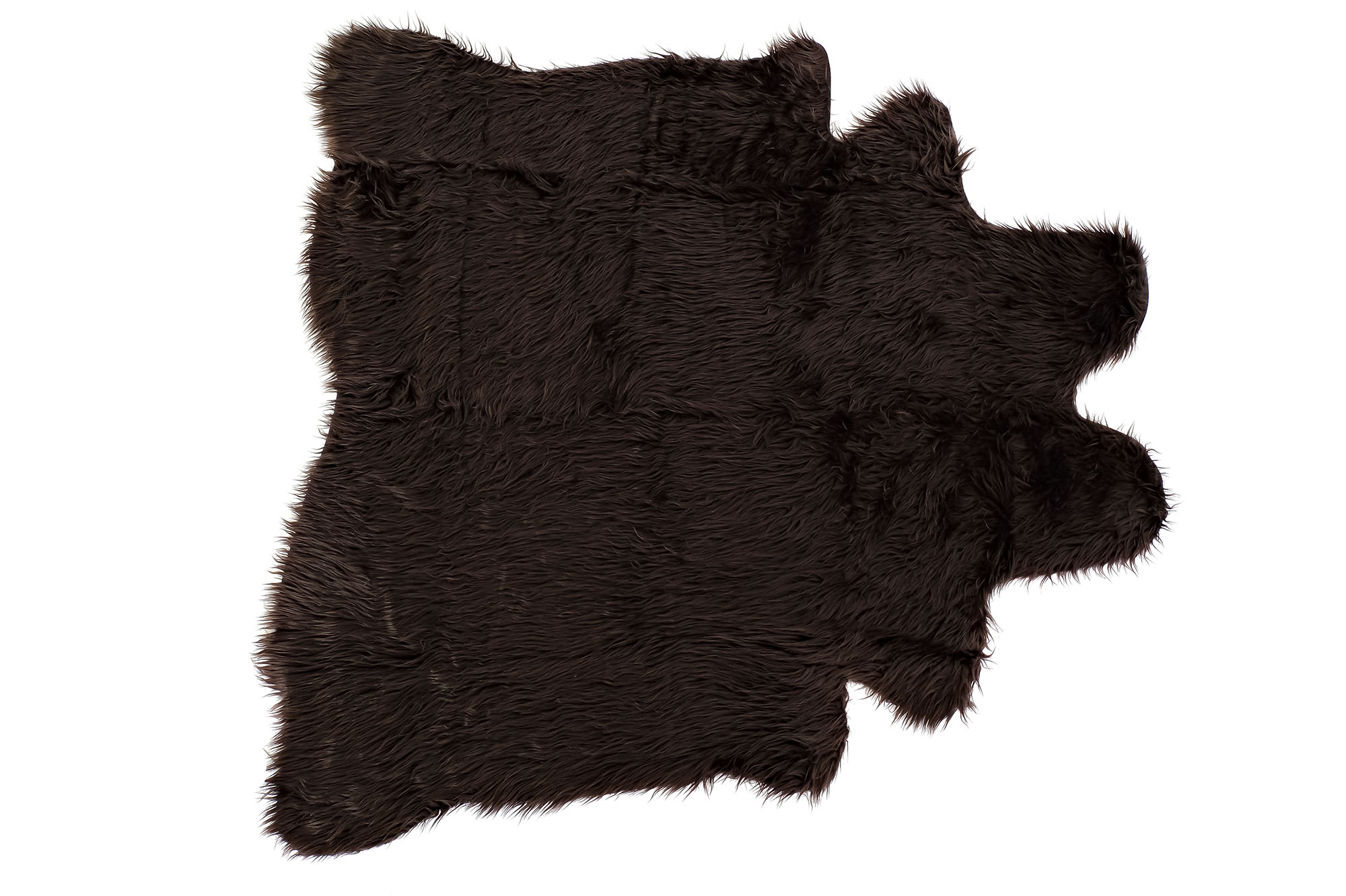 ALFOMBRA POLIESTER 160X150X2 550 GSM, PELOS MARRON