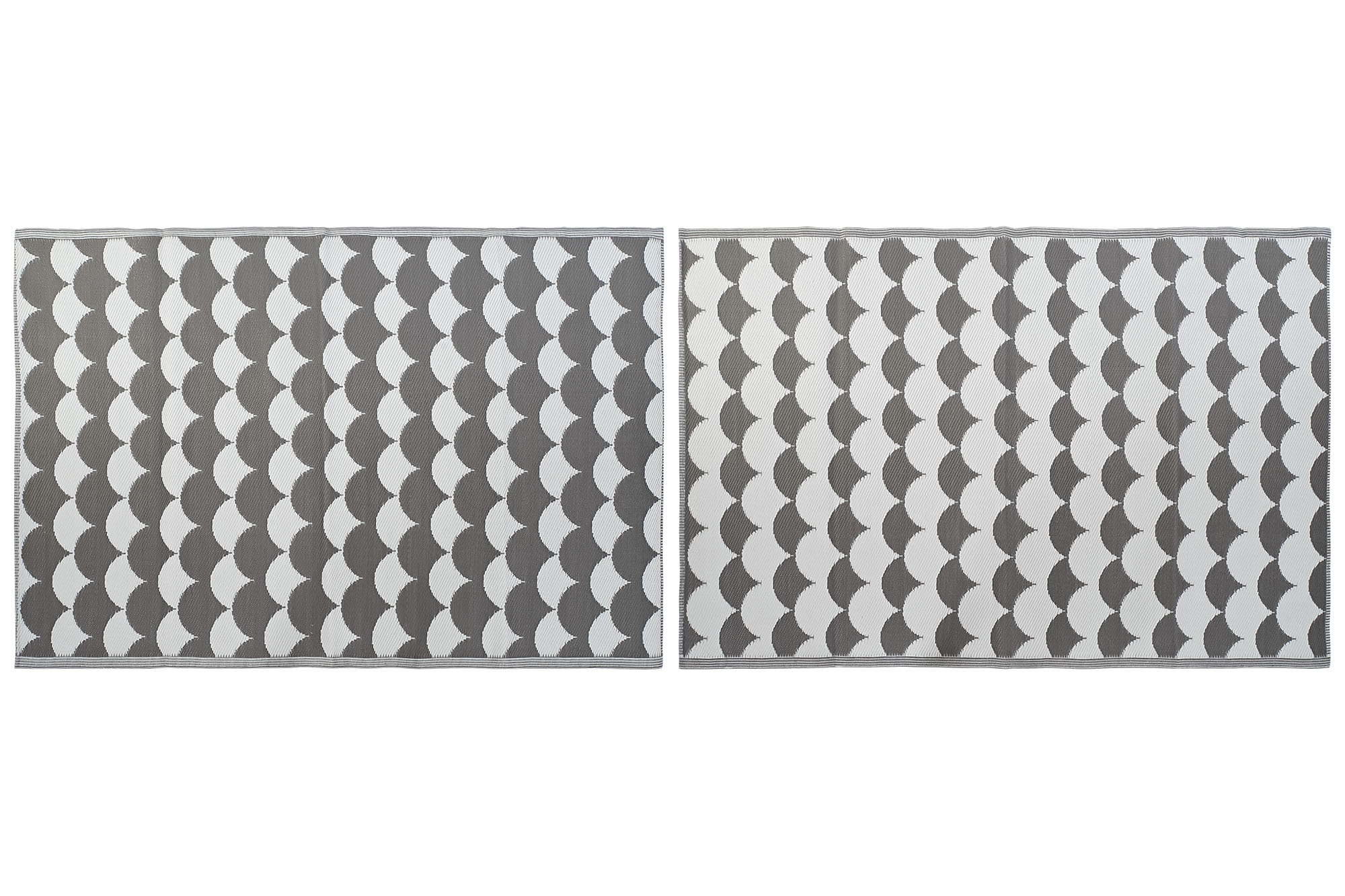 ALFOMBRA PP 150X210X1 ONDAS 2 SURT.