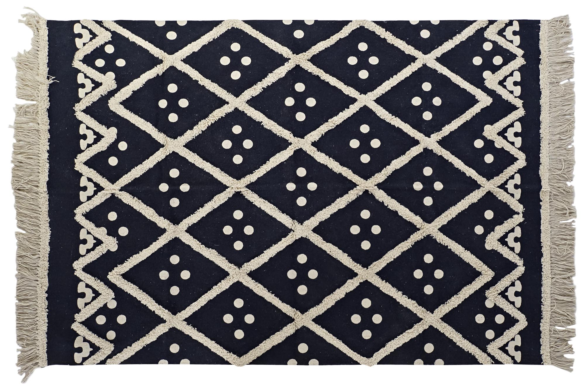 ALFOMBRA ALGODON 160X230X1 1000 GSM BORDADO