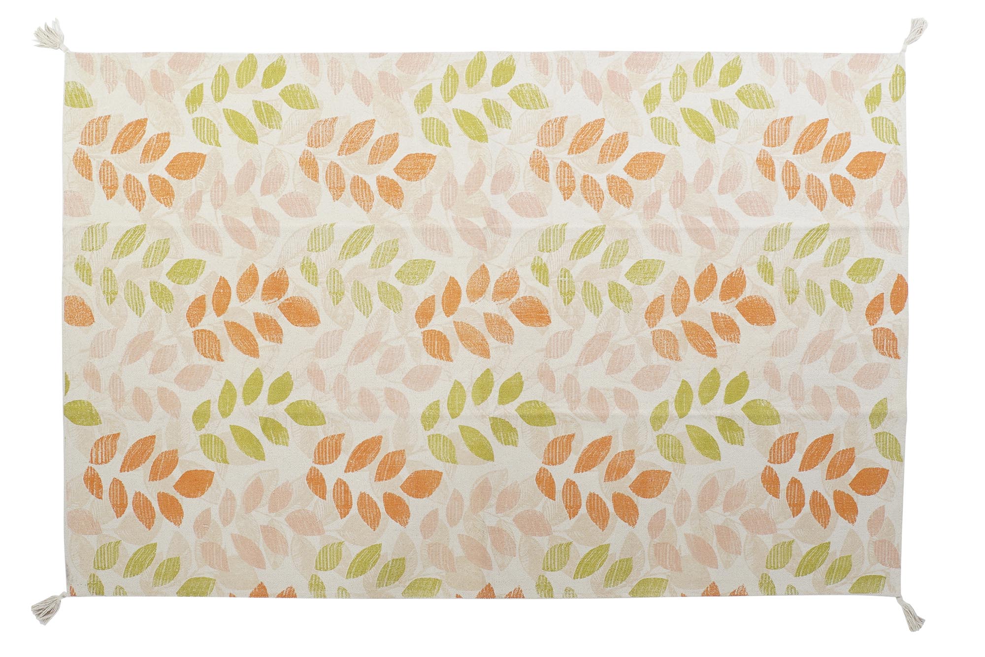 ALFOMBRA ALGODON 160X230X1 900 GSM, HOJAS