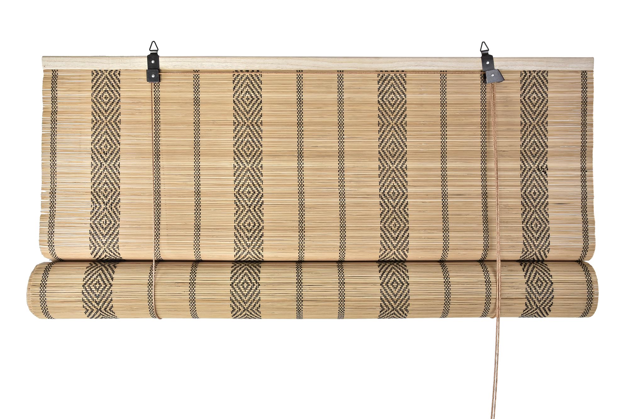 ESTOR BAMBU 90X3X175 NATURAL MARRON OSCURO