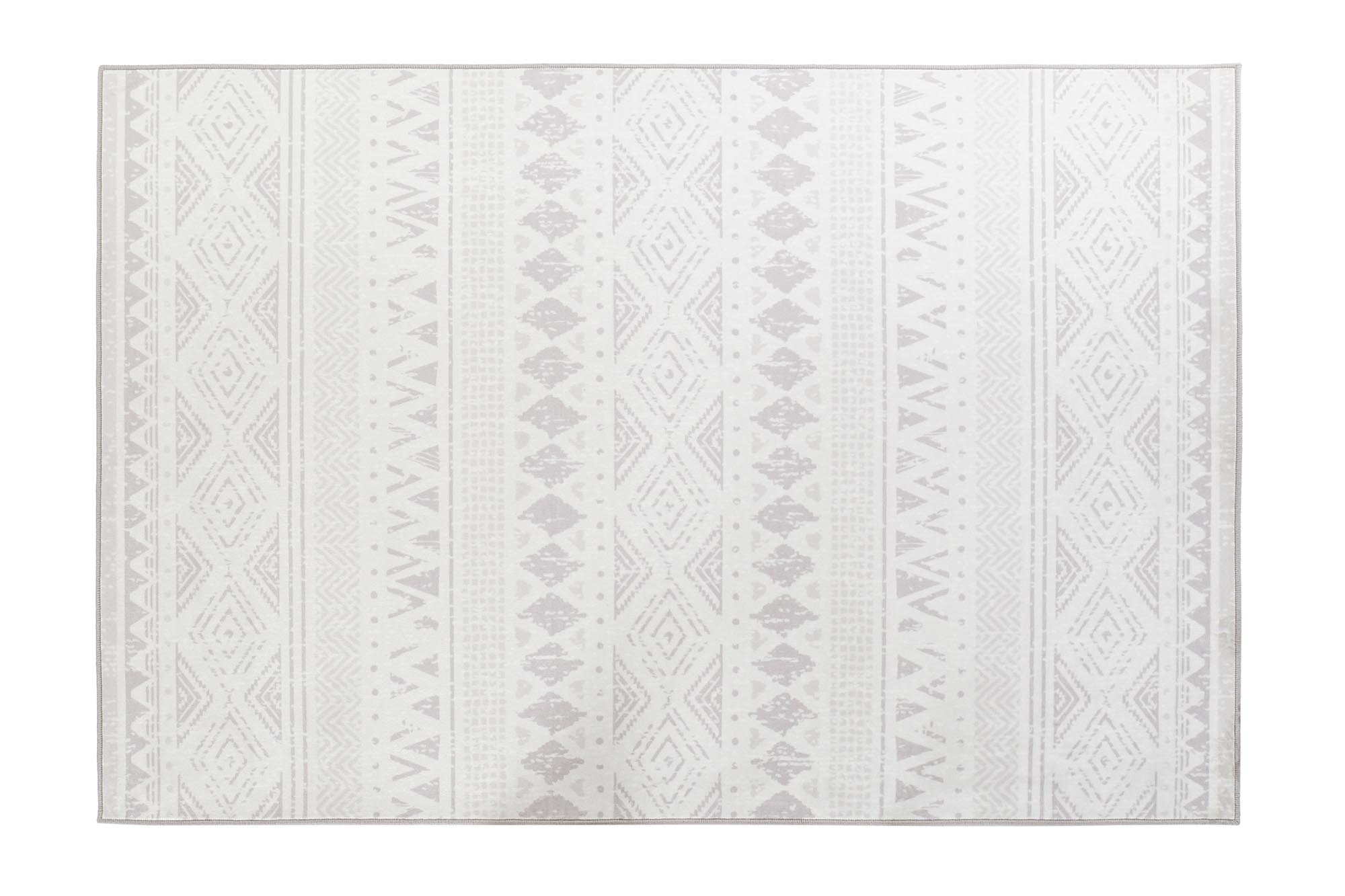 ALFOMBRA POLIESTER 160X230X0,4 260 GSM, IKATS GRIS