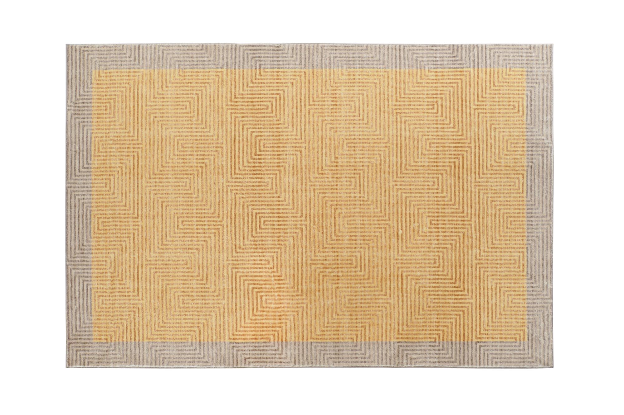 ALFOMBRA POLIESTER 120X180X0,7 600 GSM, AMARILLO