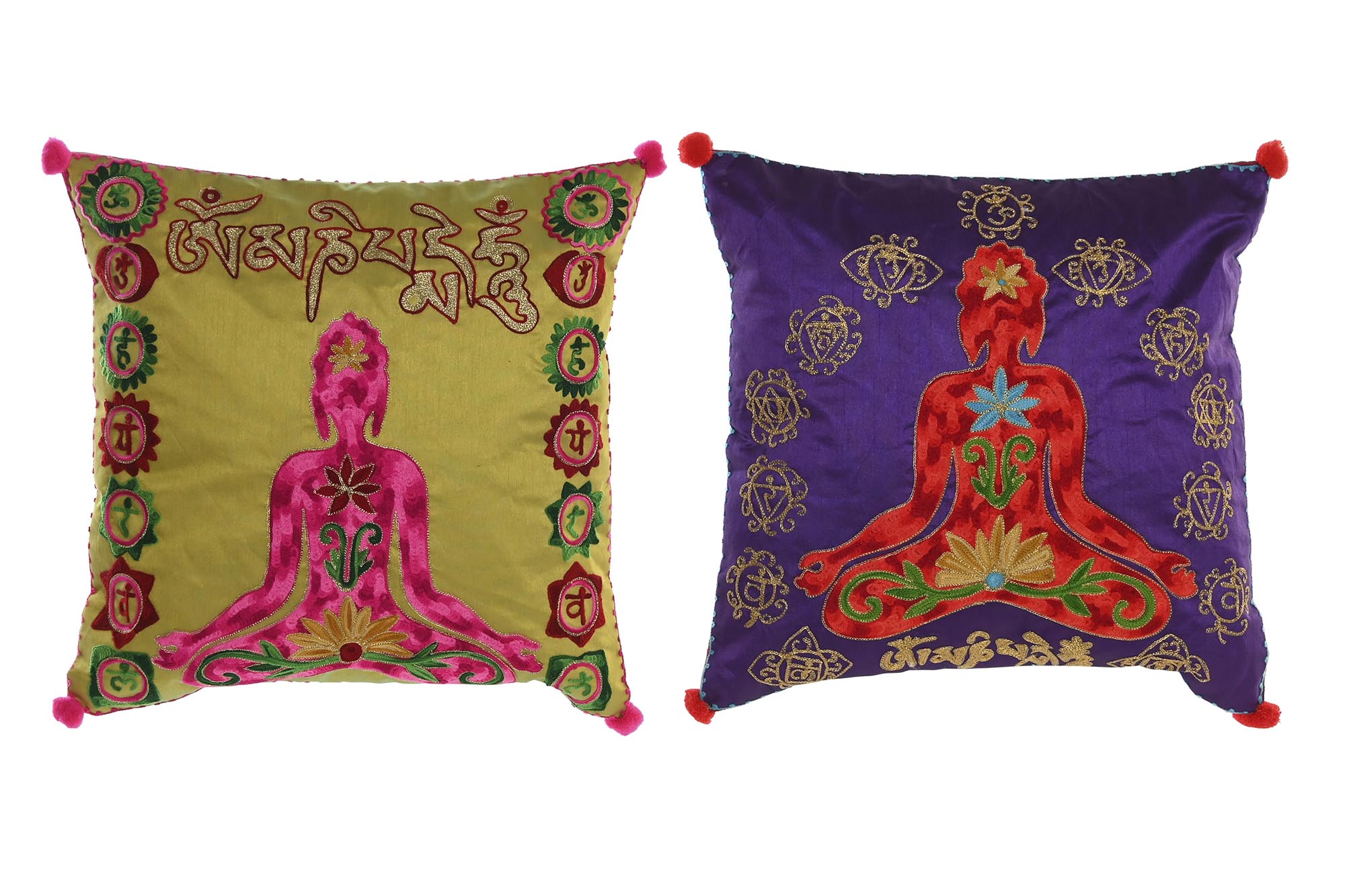 COJIN POLIESTER 40X10X40 440 GR, YOGA 2 SURT.