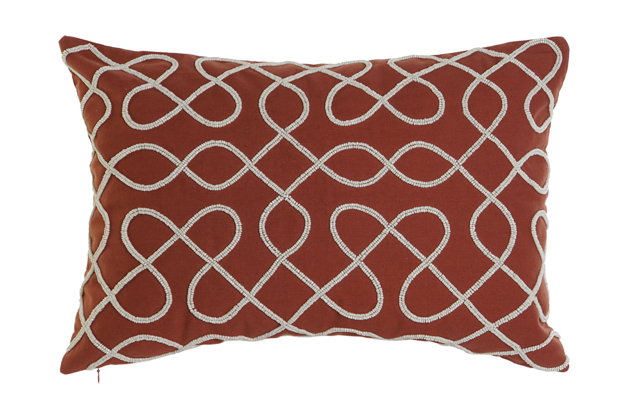 FUNDA COJIN ALGODON 60X1X40 TERRACOTA