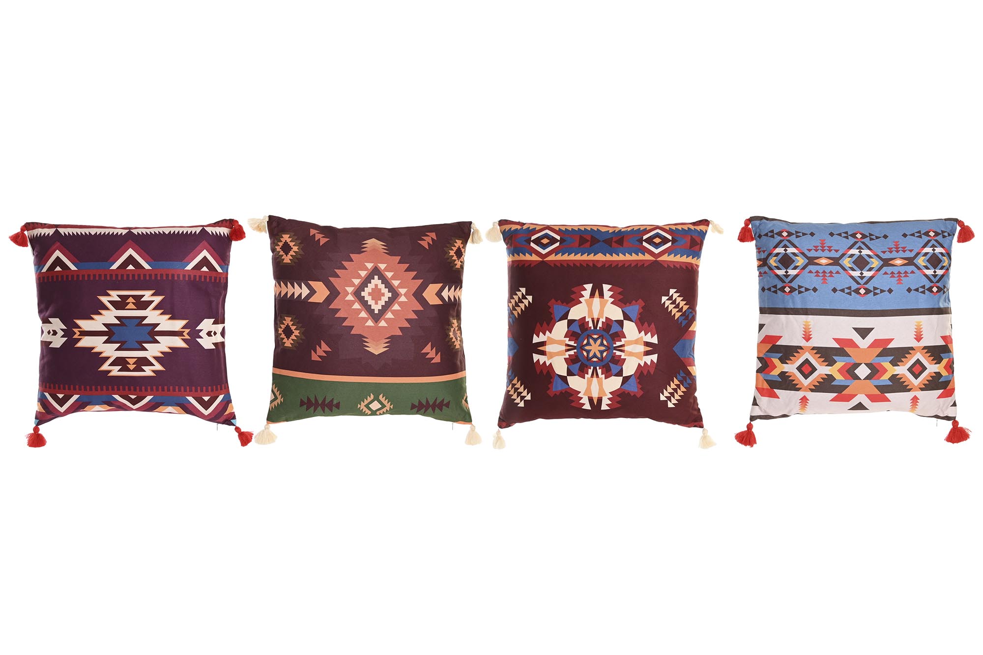 COJIN POLIESTER 45X10X45 400 GR, IKAT 4 SURT.