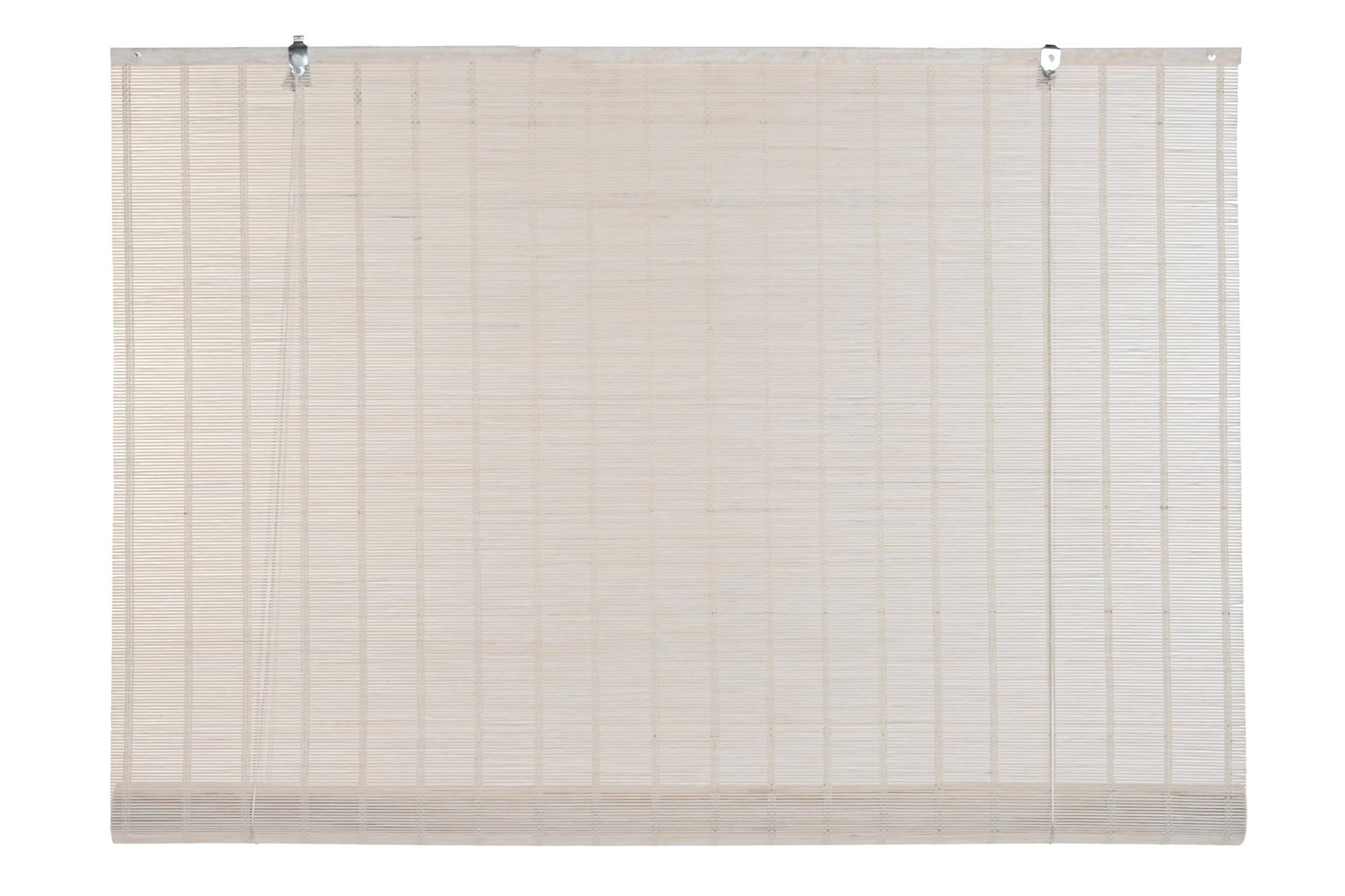 ESTOR BAMBU 120X2X230 ENROLLABLE BARNIZADO BLANCO