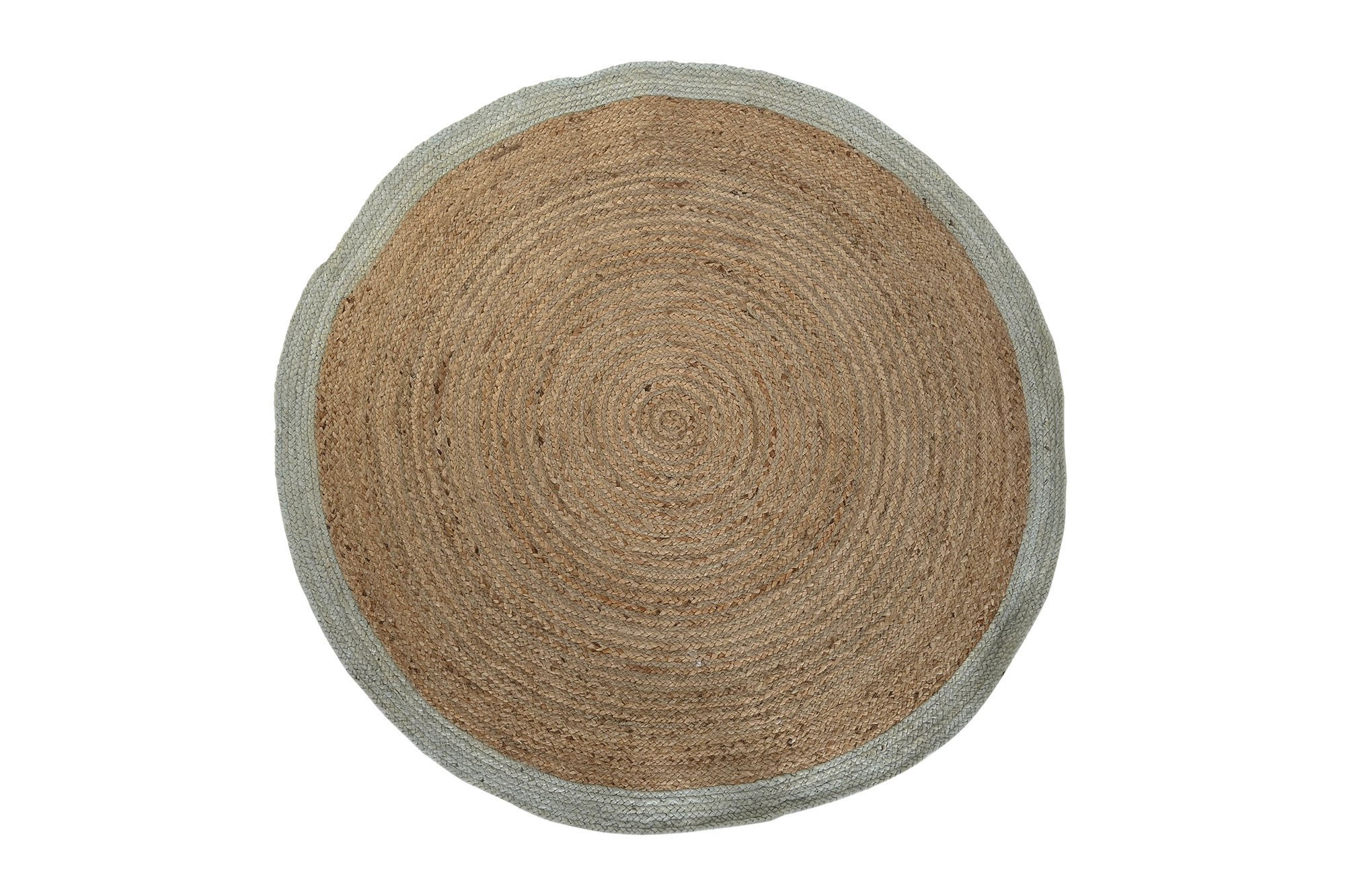 ALFOMBRA YUTE ALGODON 150X150X1 2300 GSM NATURAL