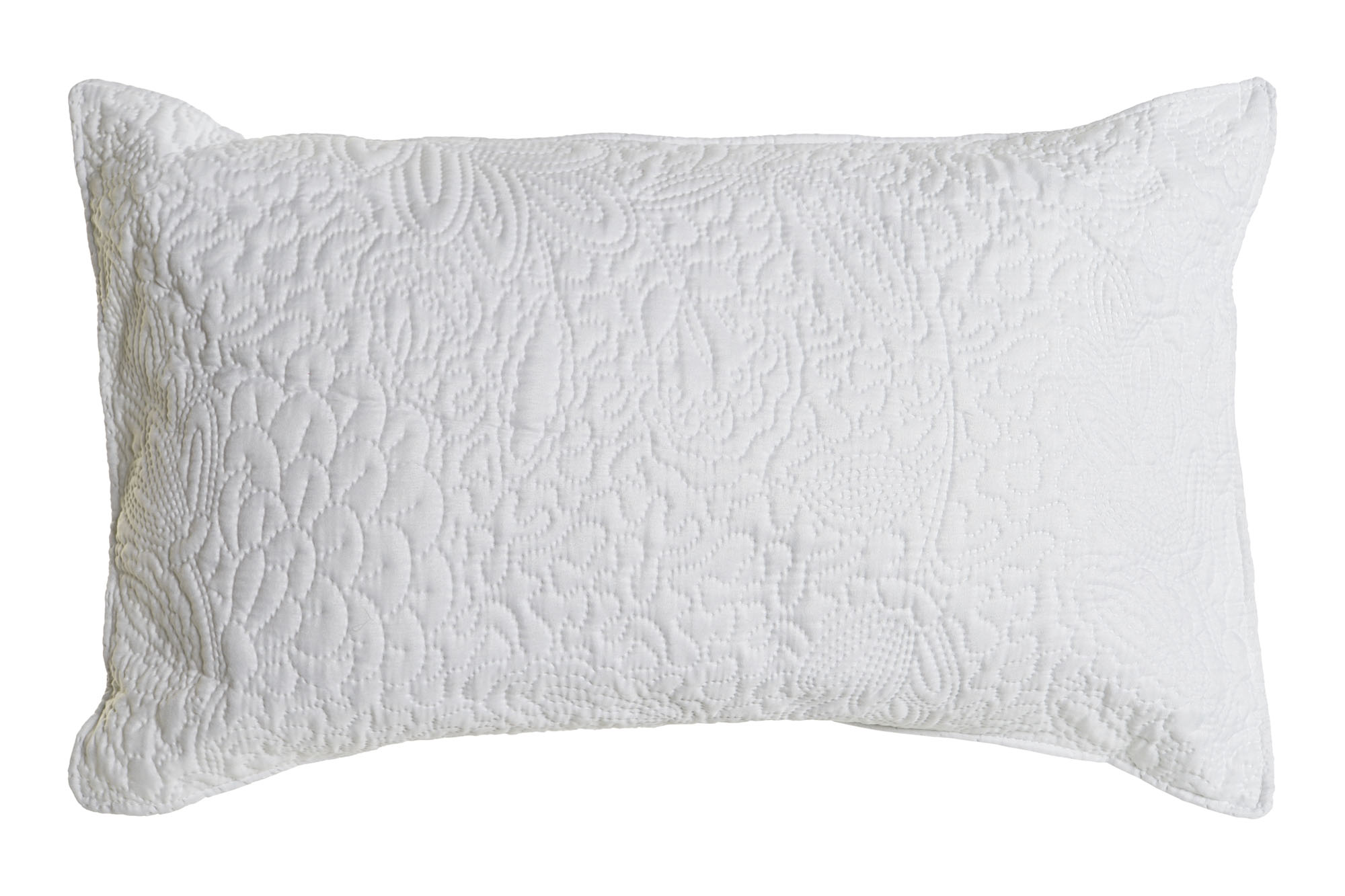 COJIN POLIESTER 60X10X40 510 GR, FLORAL BORDADO
