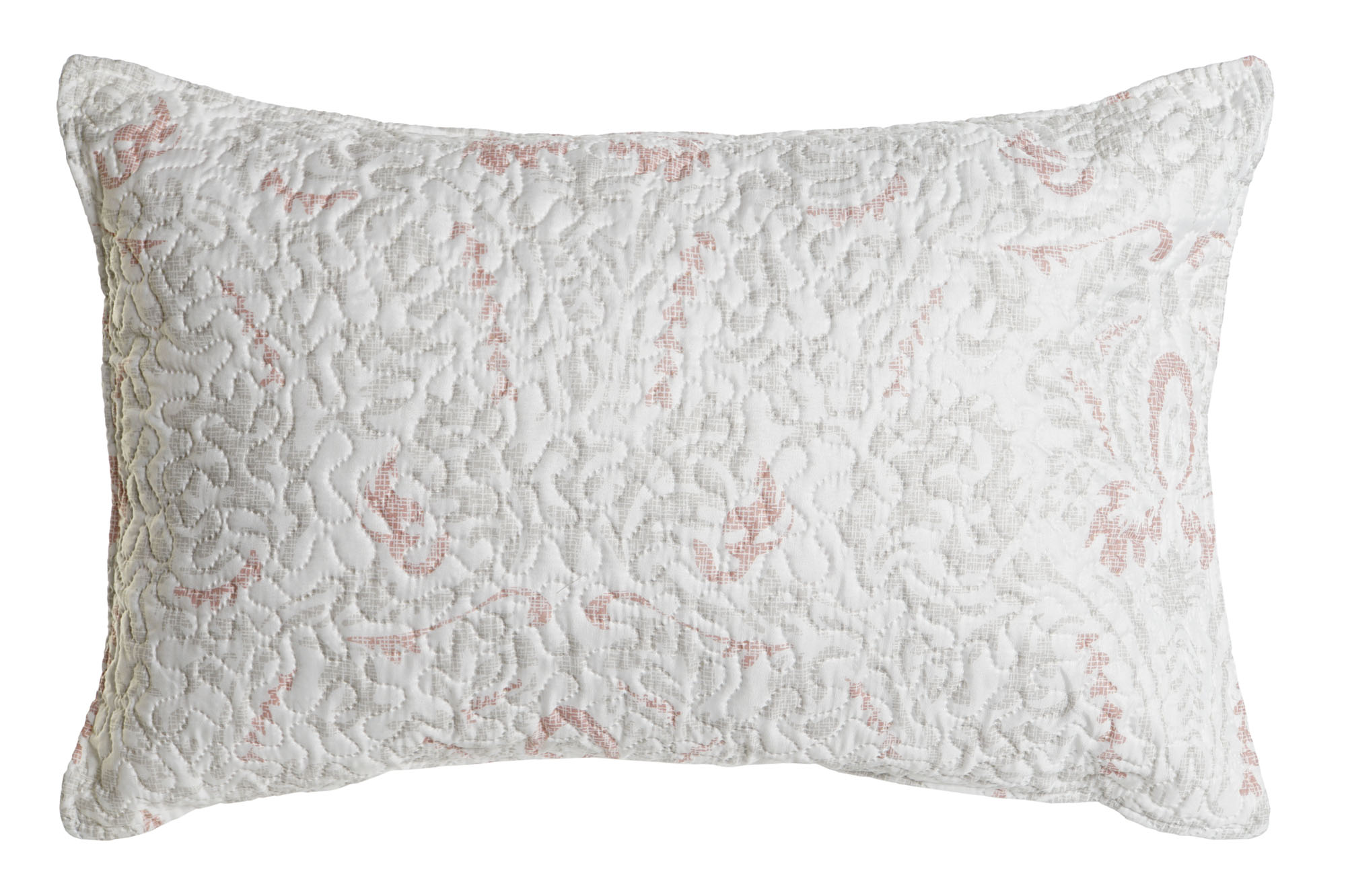 COJIN POLIESTER 60X10X40 510 GR, FLORAL BORDADO