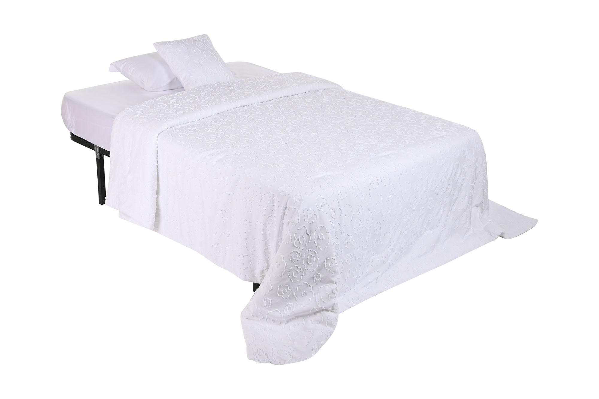 COLCHA POLIESTER 180X260 RELLENO 150 GSM BORDADO
